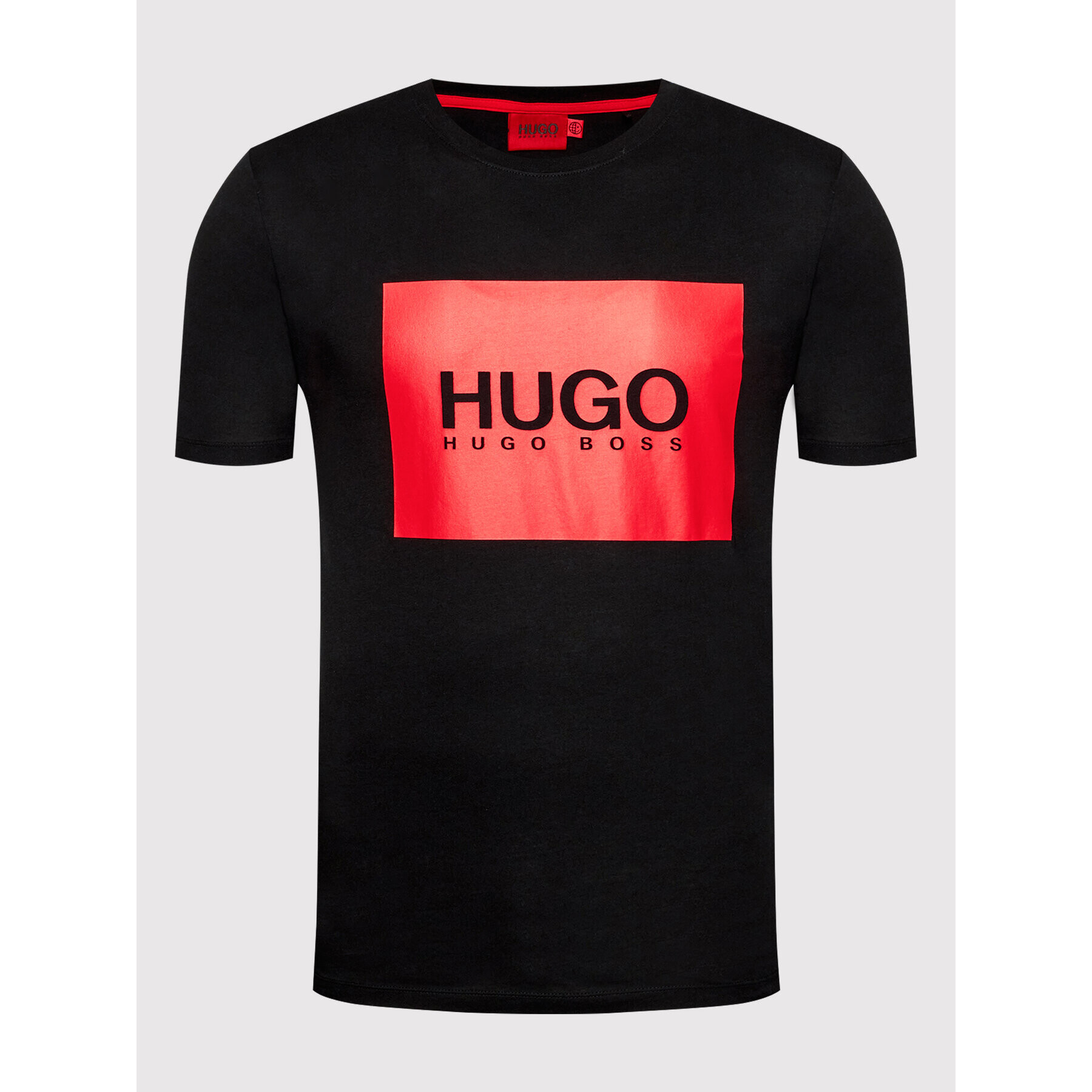 Hugo Тишърт Dolive214 50456378 Черен Regular Fit - Pepit.bg