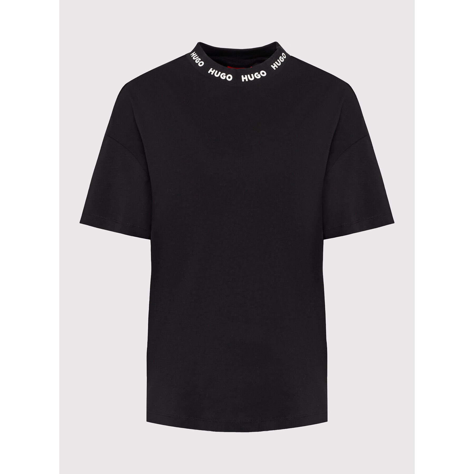 Hugo Тишърт Dorene_1 50473300 Черен Regular Fit - Pepit.bg