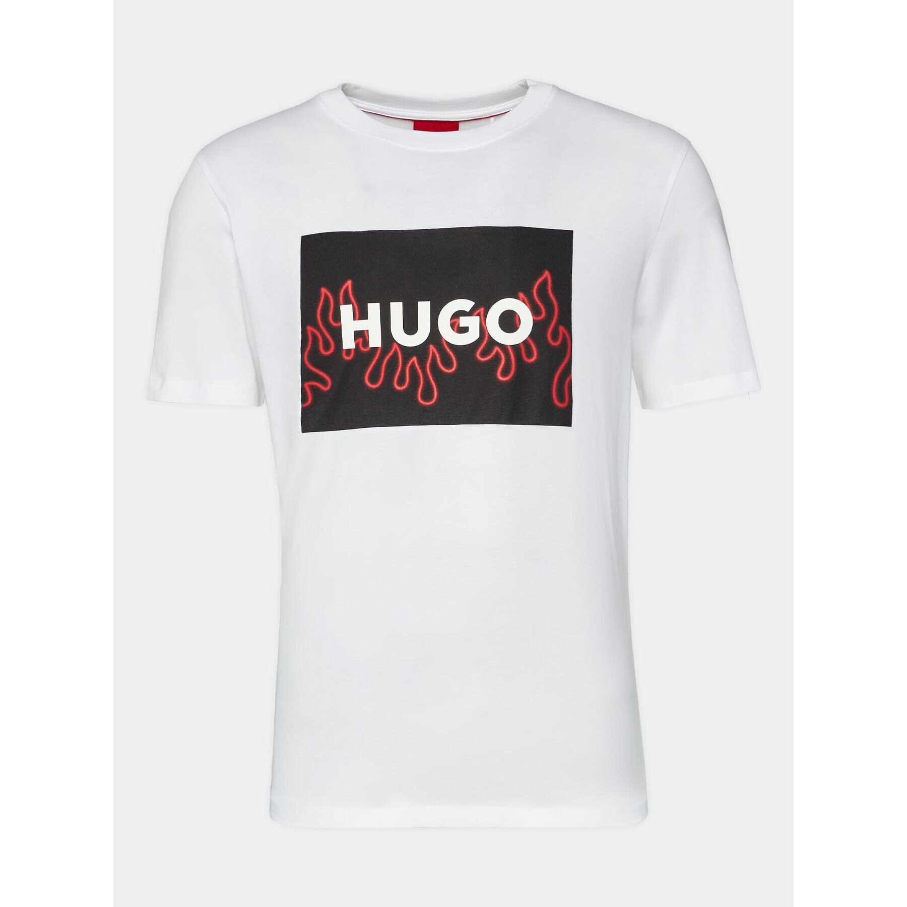 Hugo Тишърт Dulive 50506989 Бял Regular Fit - Pepit.bg