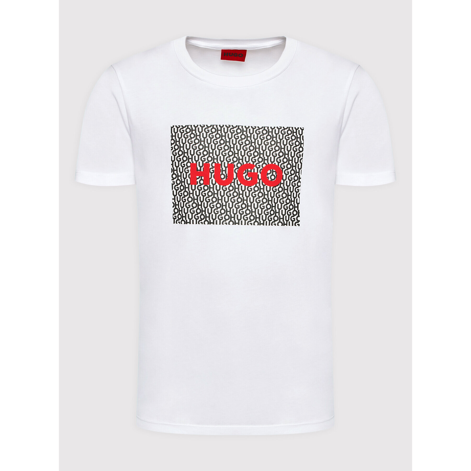 Hugo Тишърт Dulive_U223 50471672 Бял Regular Fit - Pepit.bg