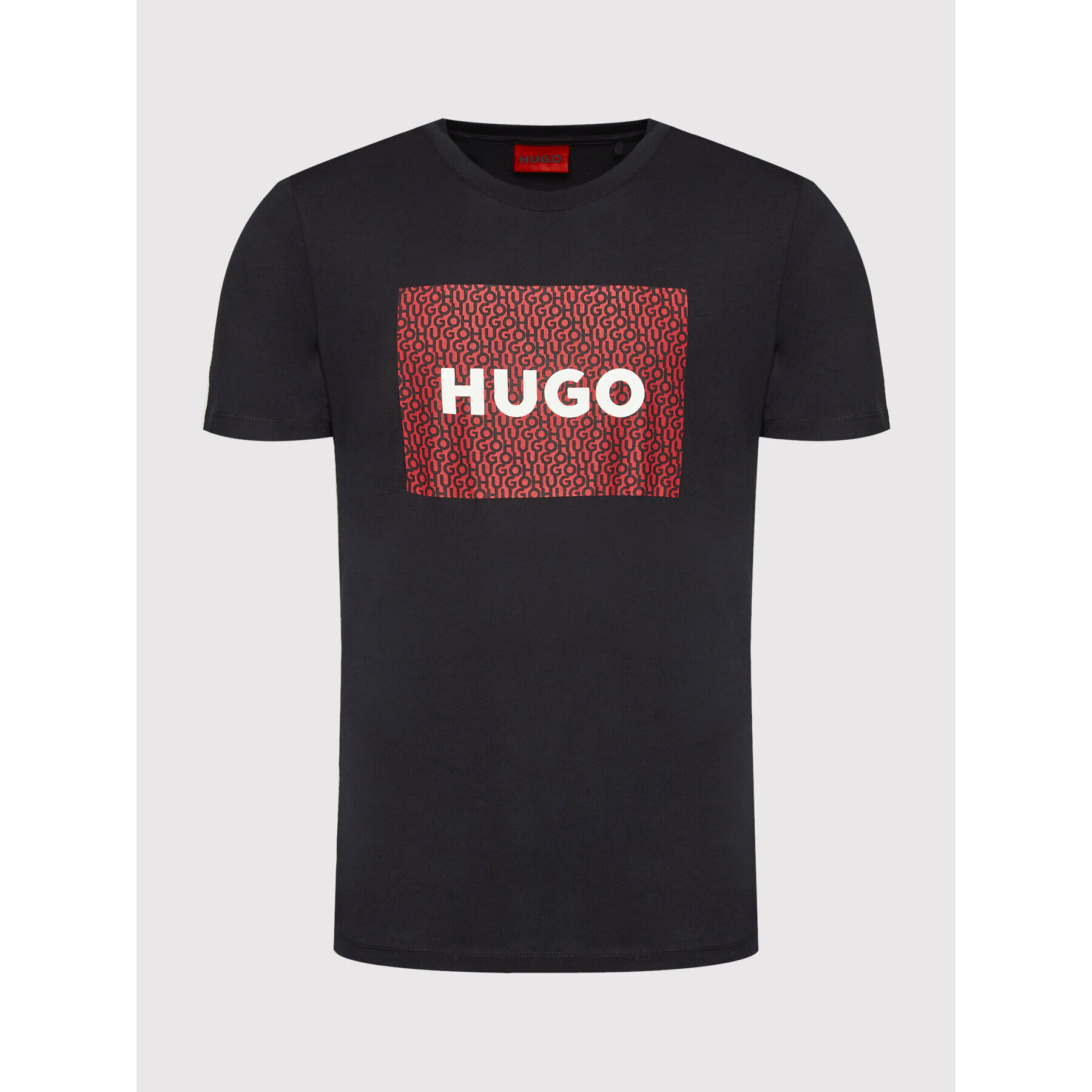 Hugo Тишърт Dulive_U223 50471672 Черен Regular Fit - Pepit.bg