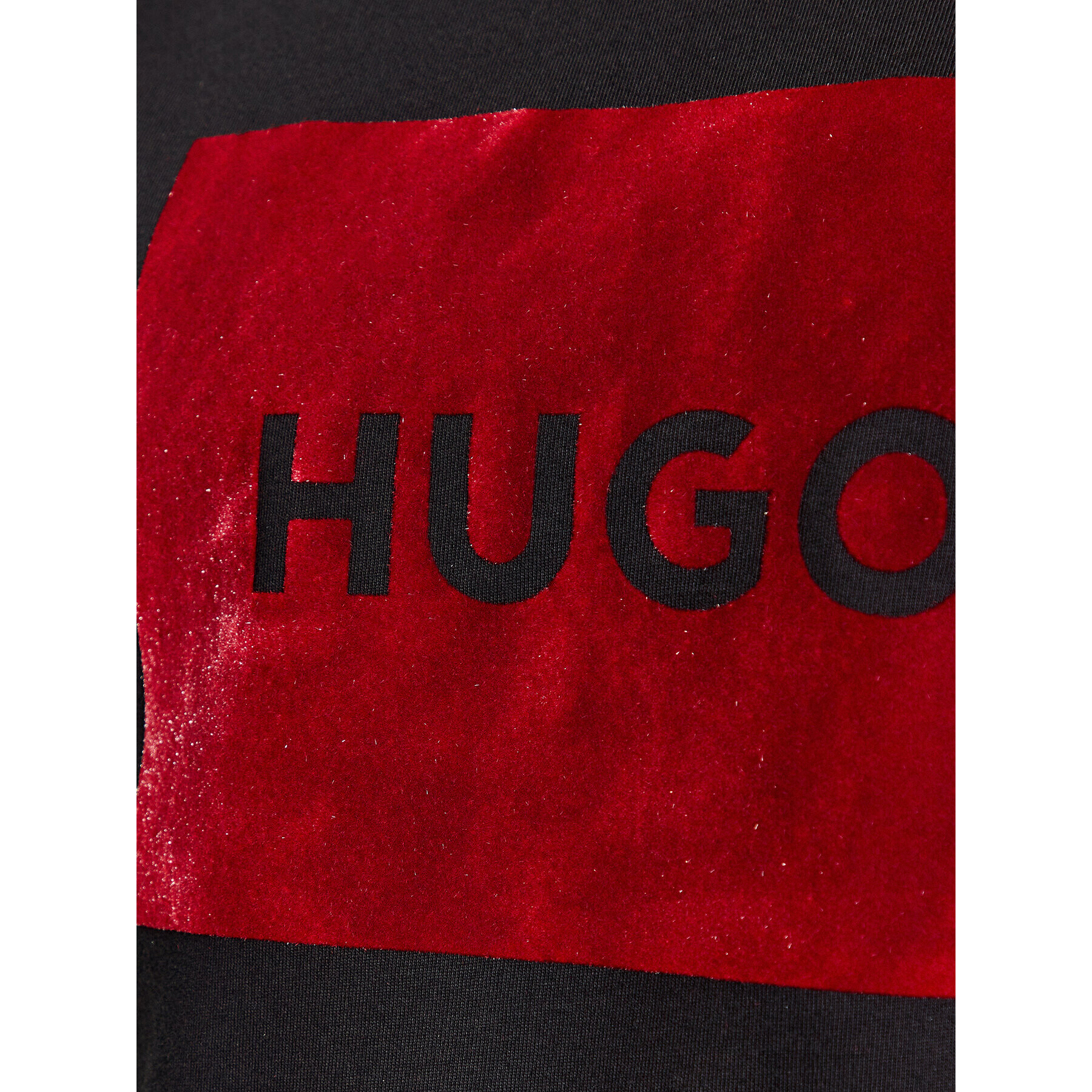 Hugo Тишърт Dulive_V 50501004 Черен Regular Fit - Pepit.bg