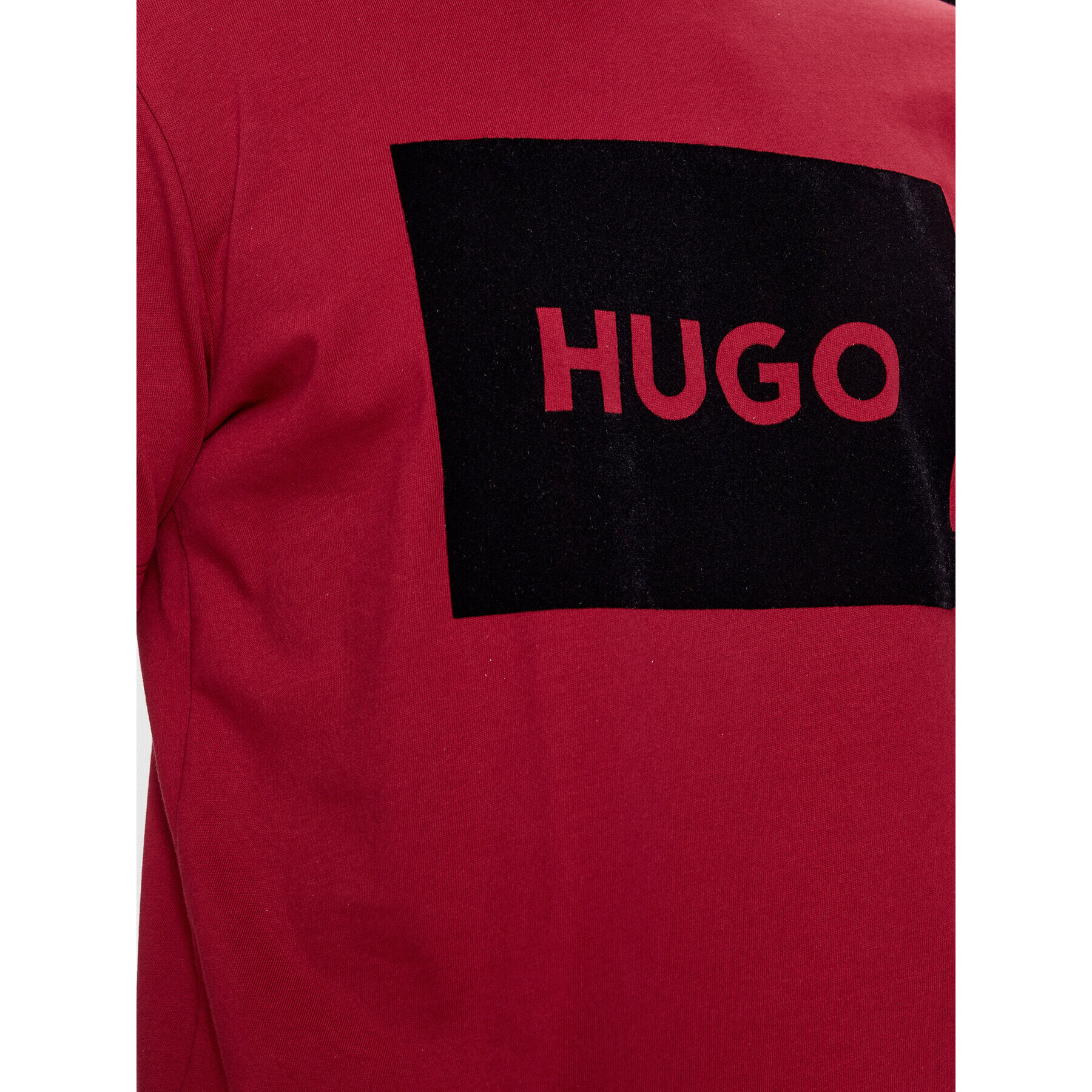 Hugo Тишърт Dulive_V 50501004 Червен Regular Fit - Pepit.bg