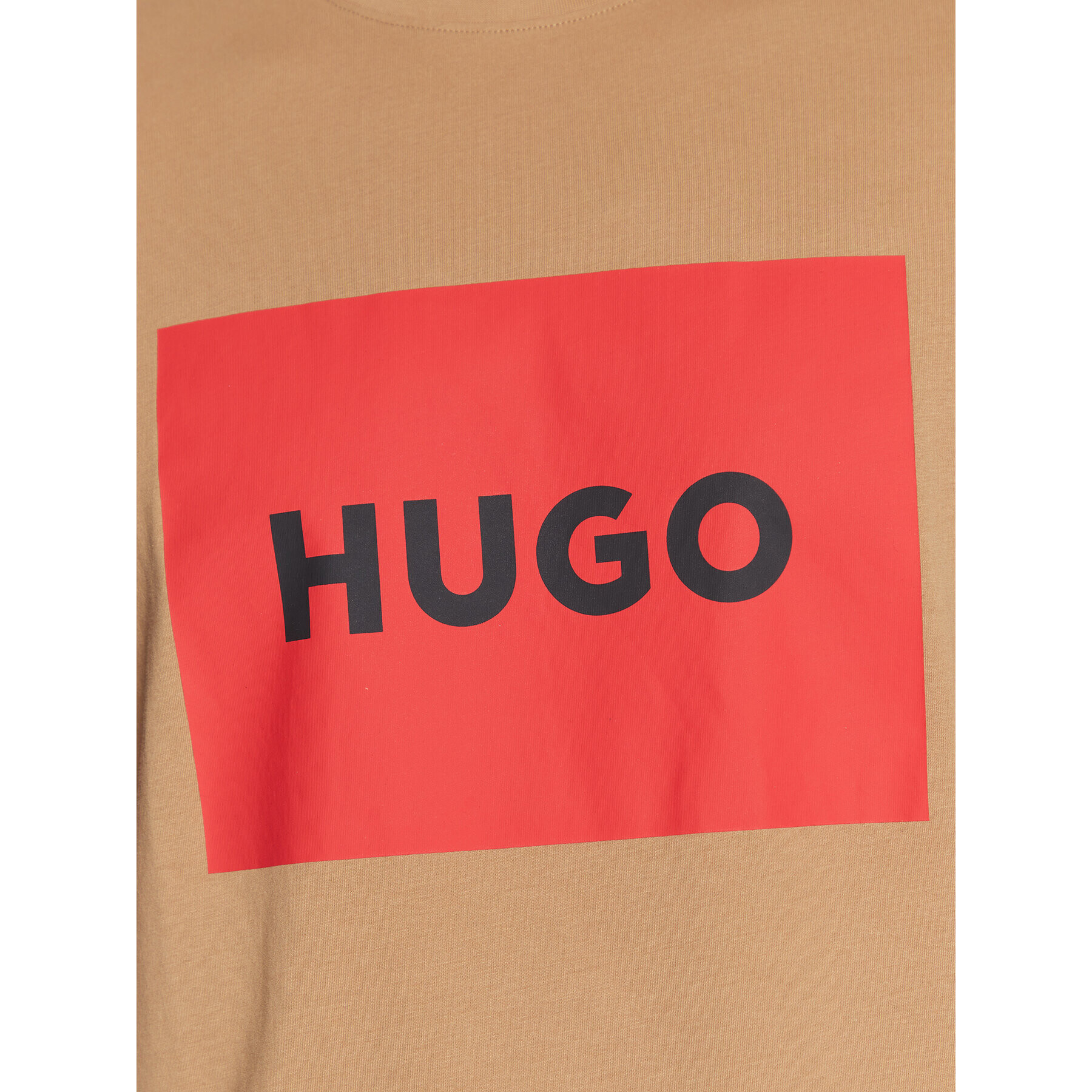 Hugo Тишърт Dulive222 50467952 Бежов Regular Fit - Pepit.bg