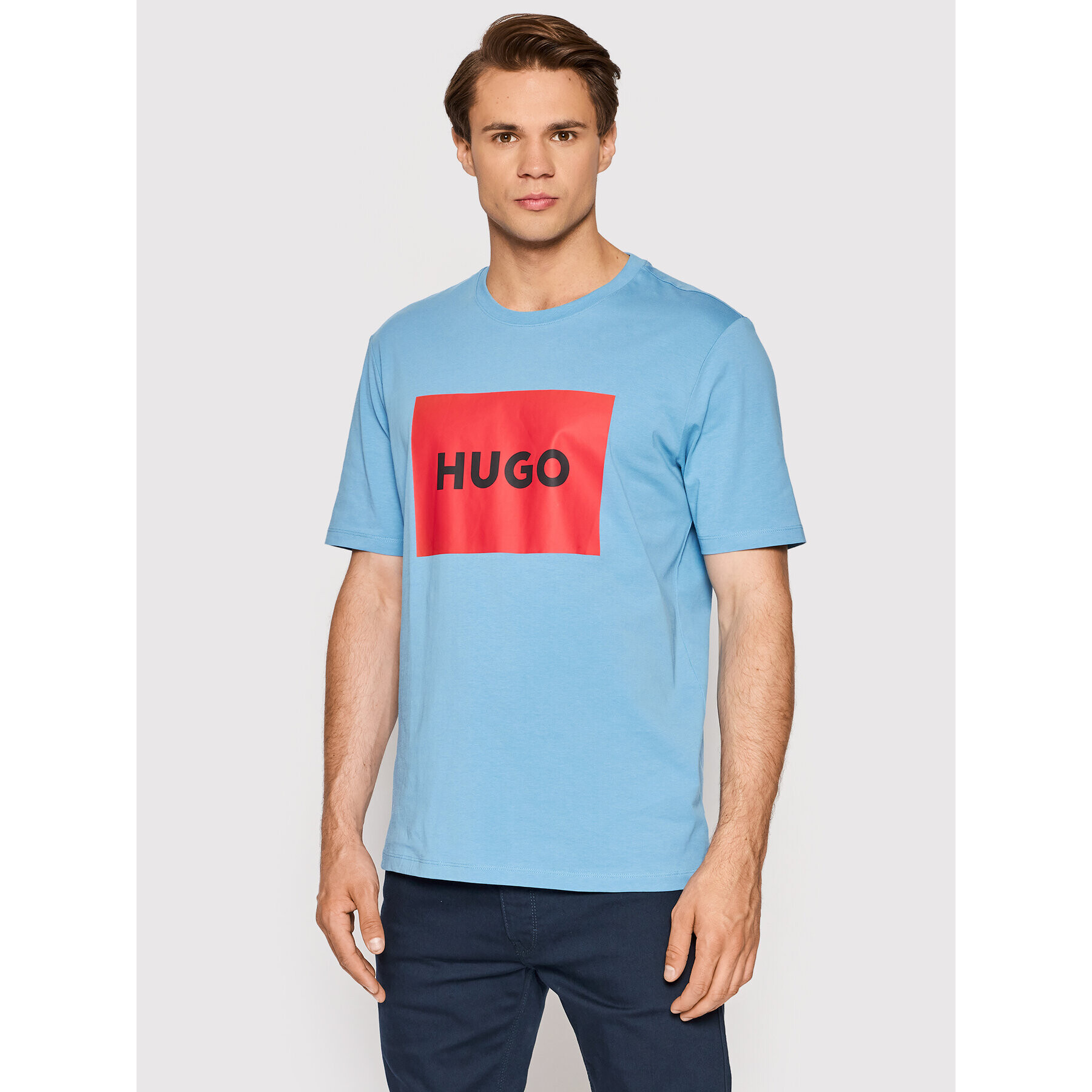 Hugo Тишърт Dulive222 50467952 Син Regular Fit - Pepit.bg