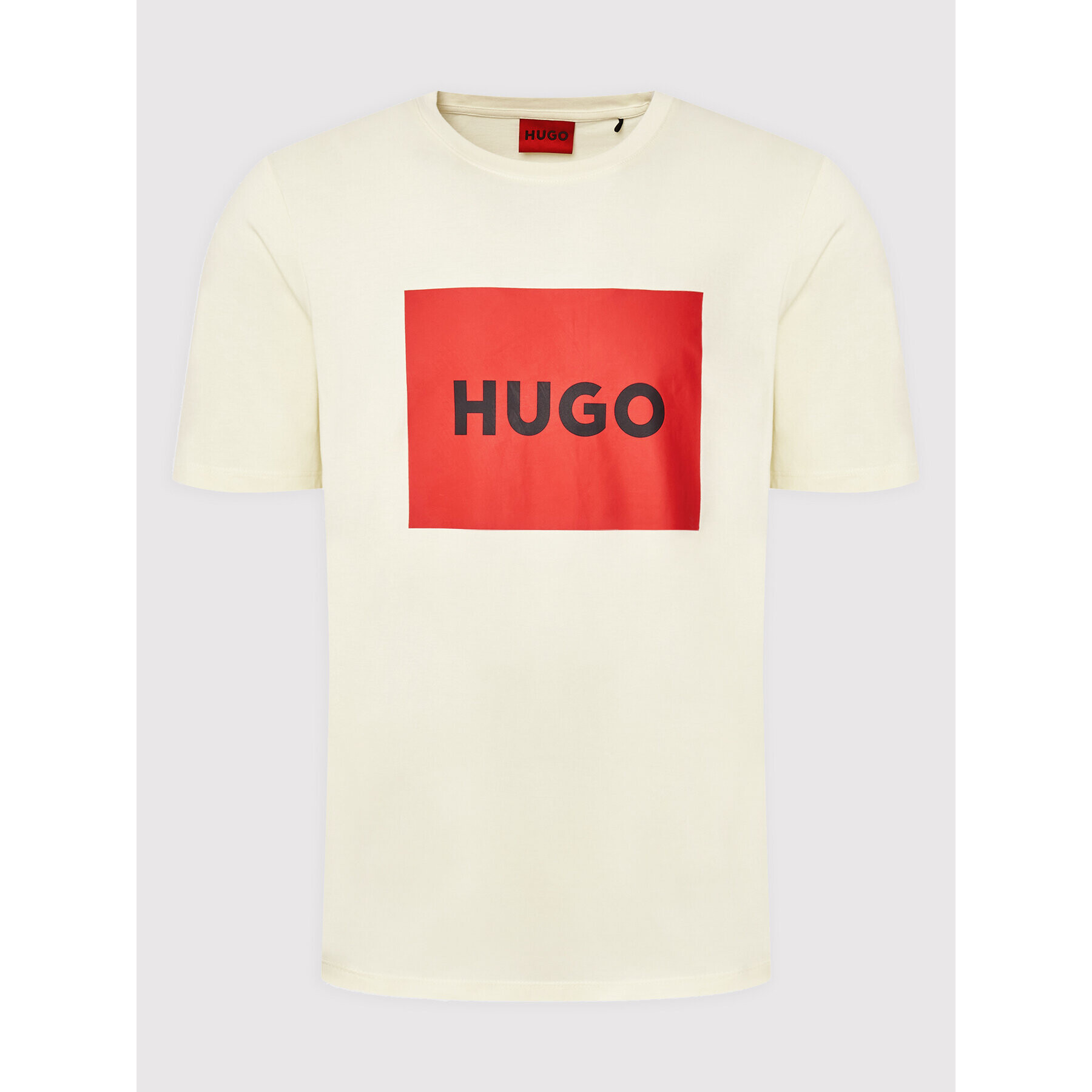 Hugo Тишърт Dulive222 50467952 Жълт Regular Fit - Pepit.bg