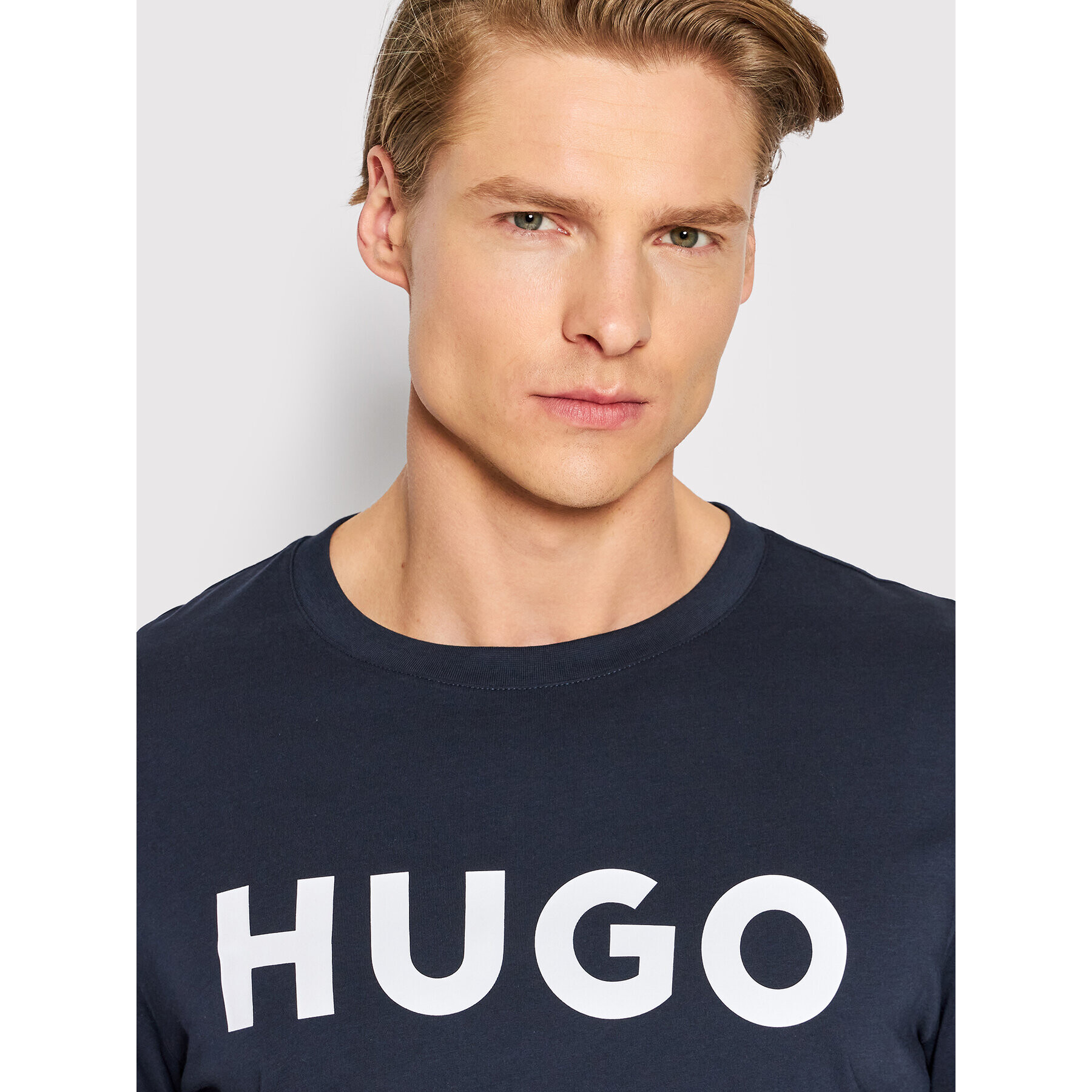 Hugo Тишърт Dulivio 50467556 Тъмносин Regular Fit - Pepit.bg