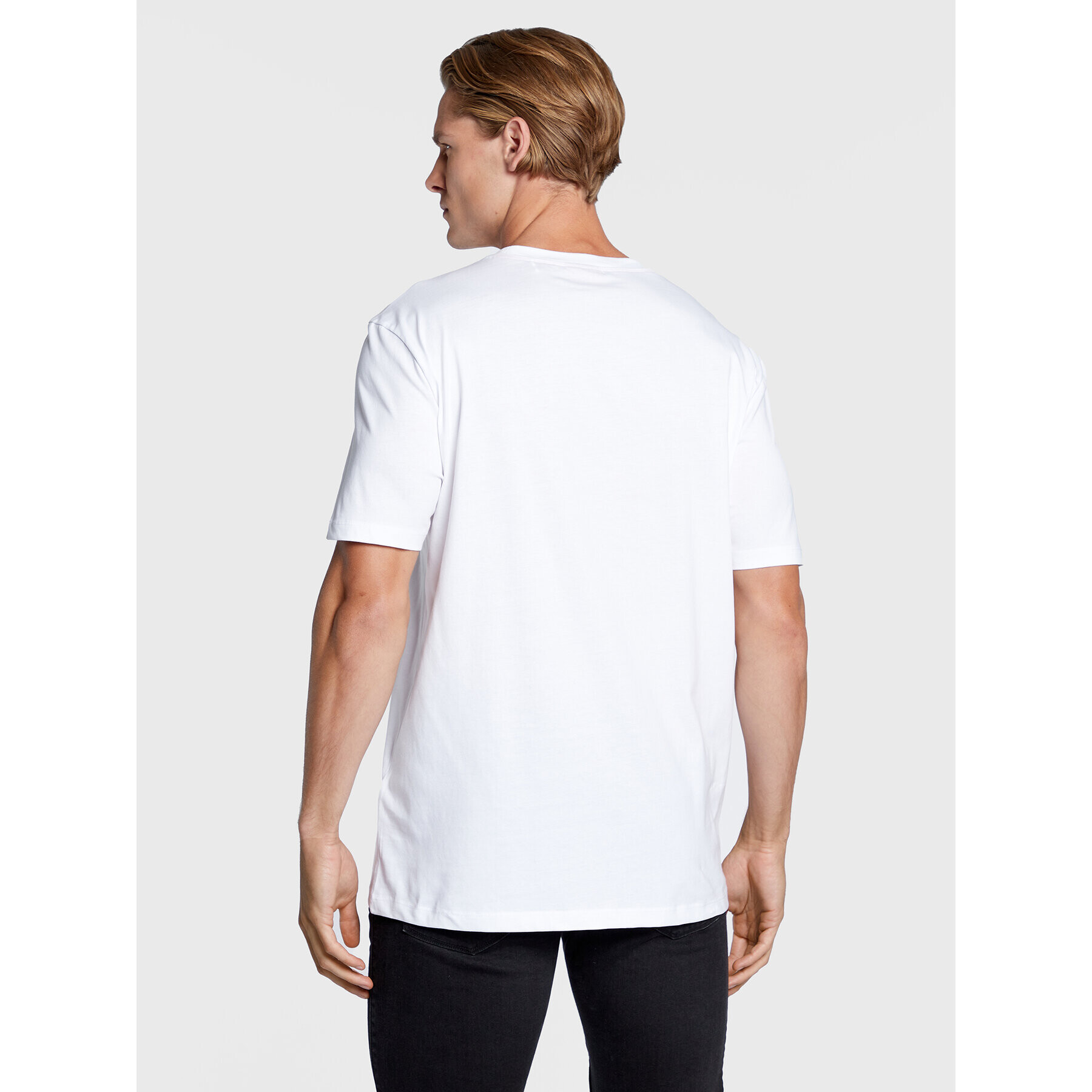 Hugo Тишърт Dupus 50477623 Бял Regular Fit - Pepit.bg