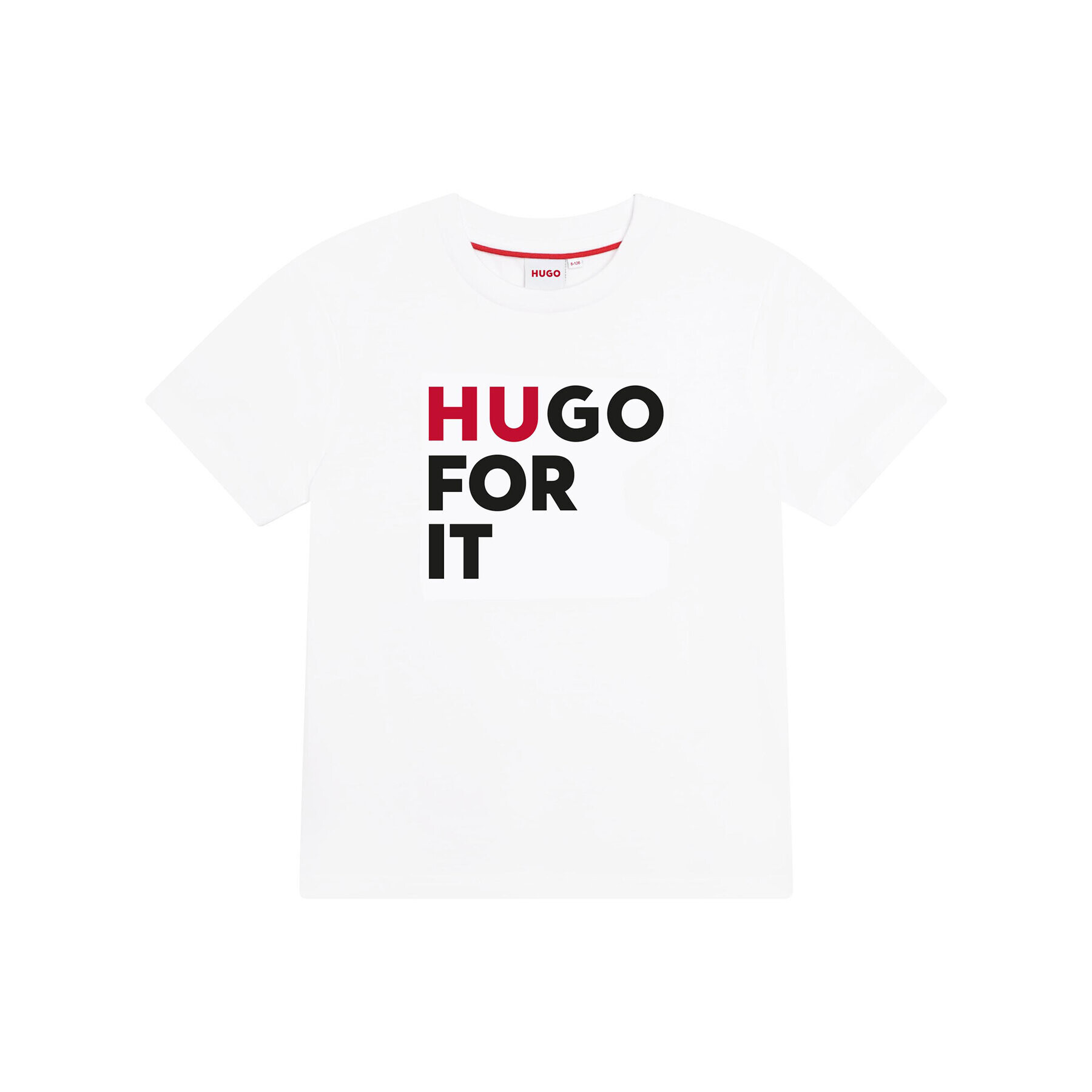 Hugo Тишърт G25108 S Бял Regular Fit - Pepit.bg