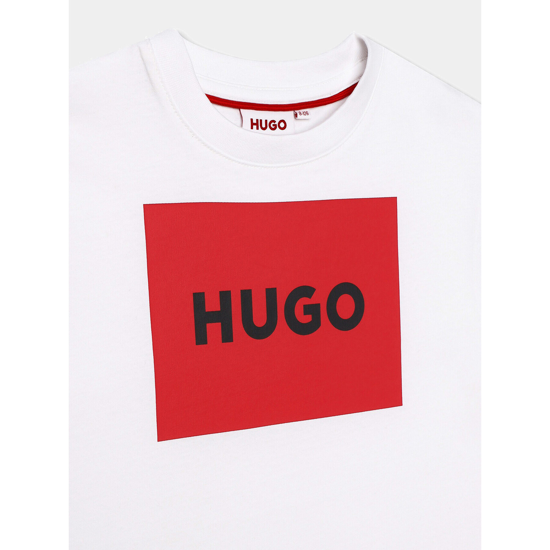 Hugo Тишърт G25132 D Бял Regular Fit - Pepit.bg