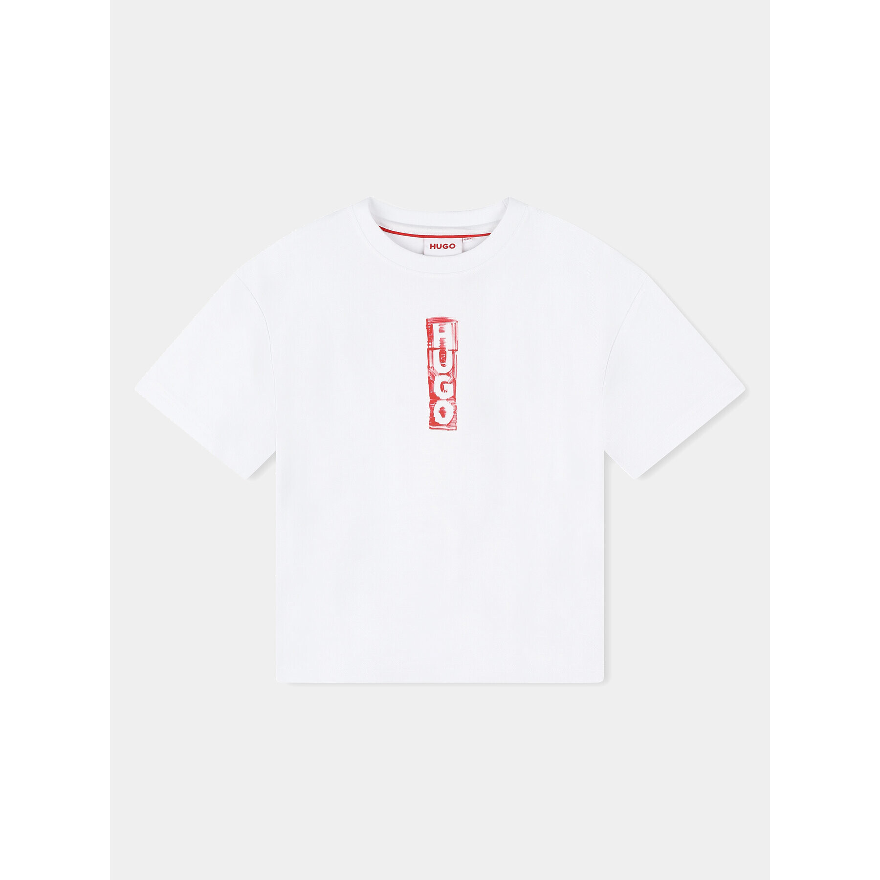 Hugo Тишърт G25140 D Бял Regular Fit - Pepit.bg