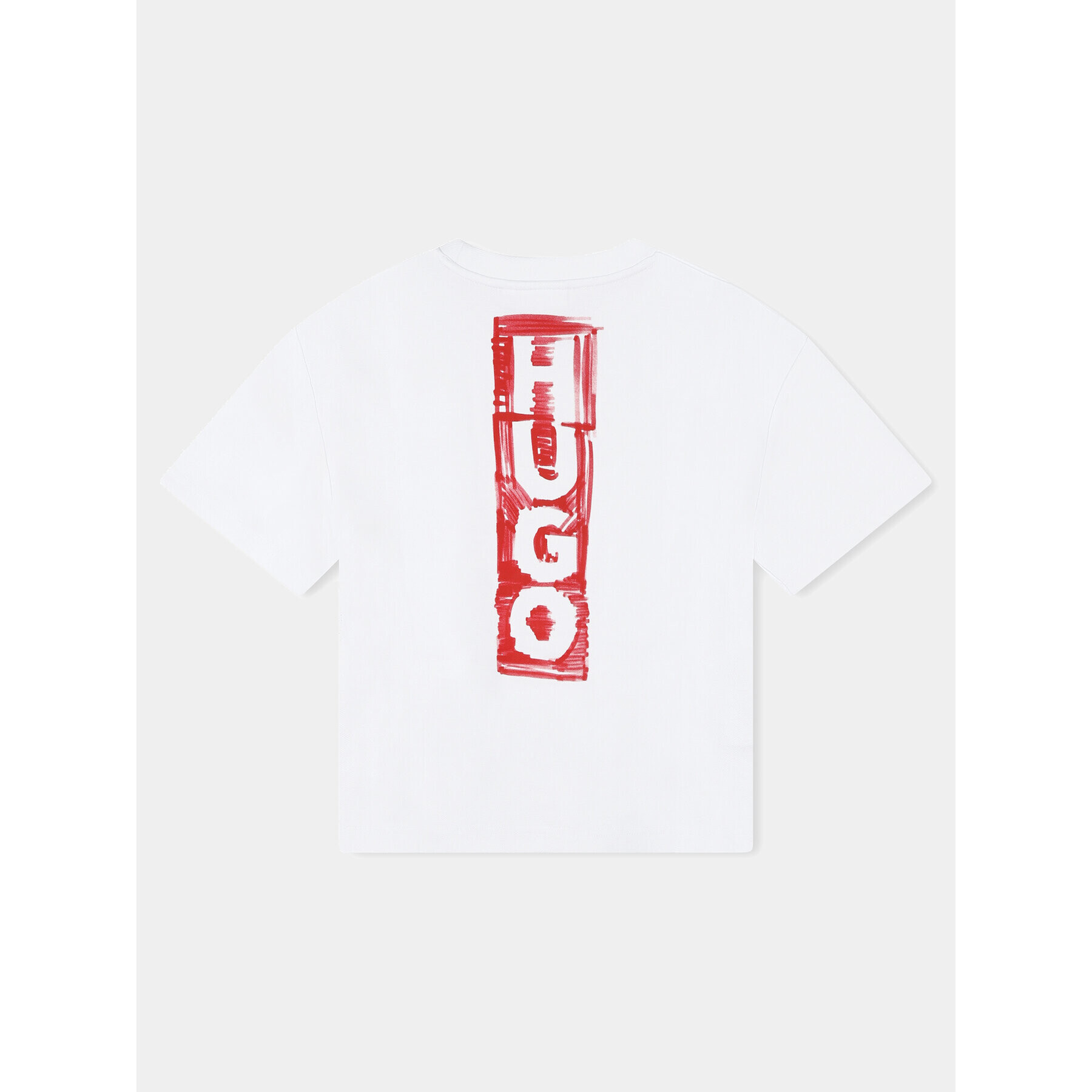 Hugo Тишърт G25140 S Бял Regular Fit - Pepit.bg