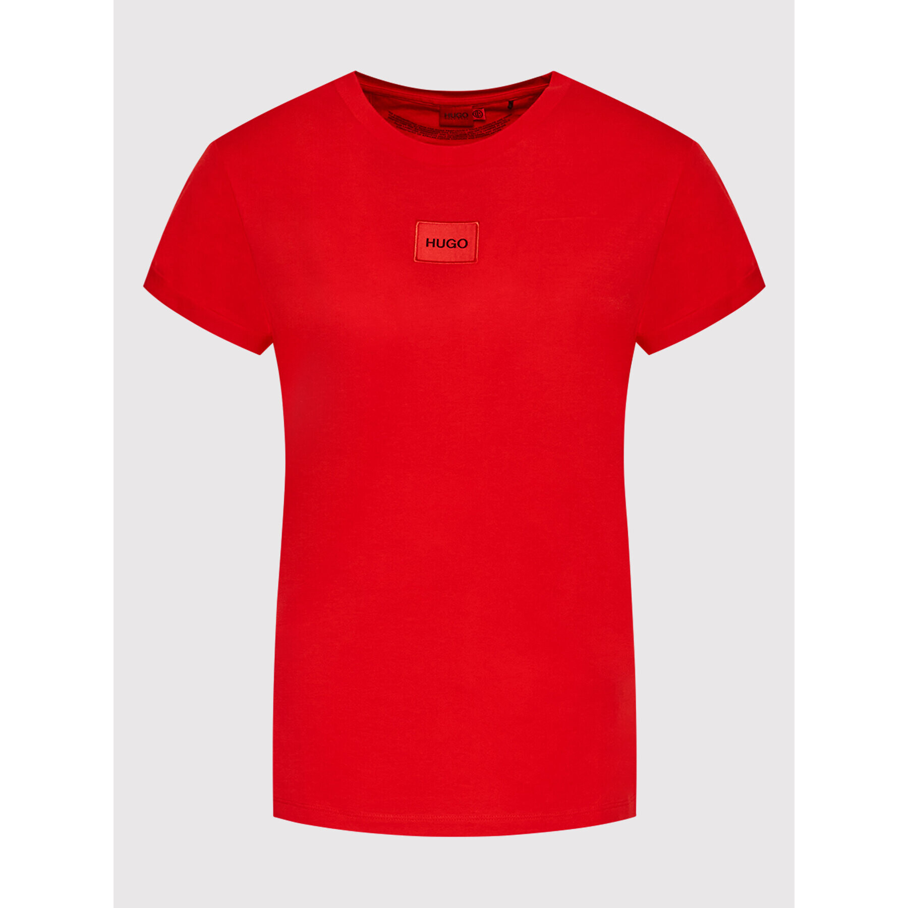 Hugo Тишърт Redlabel 50456008 Червен Slim Fit - Pepit.bg