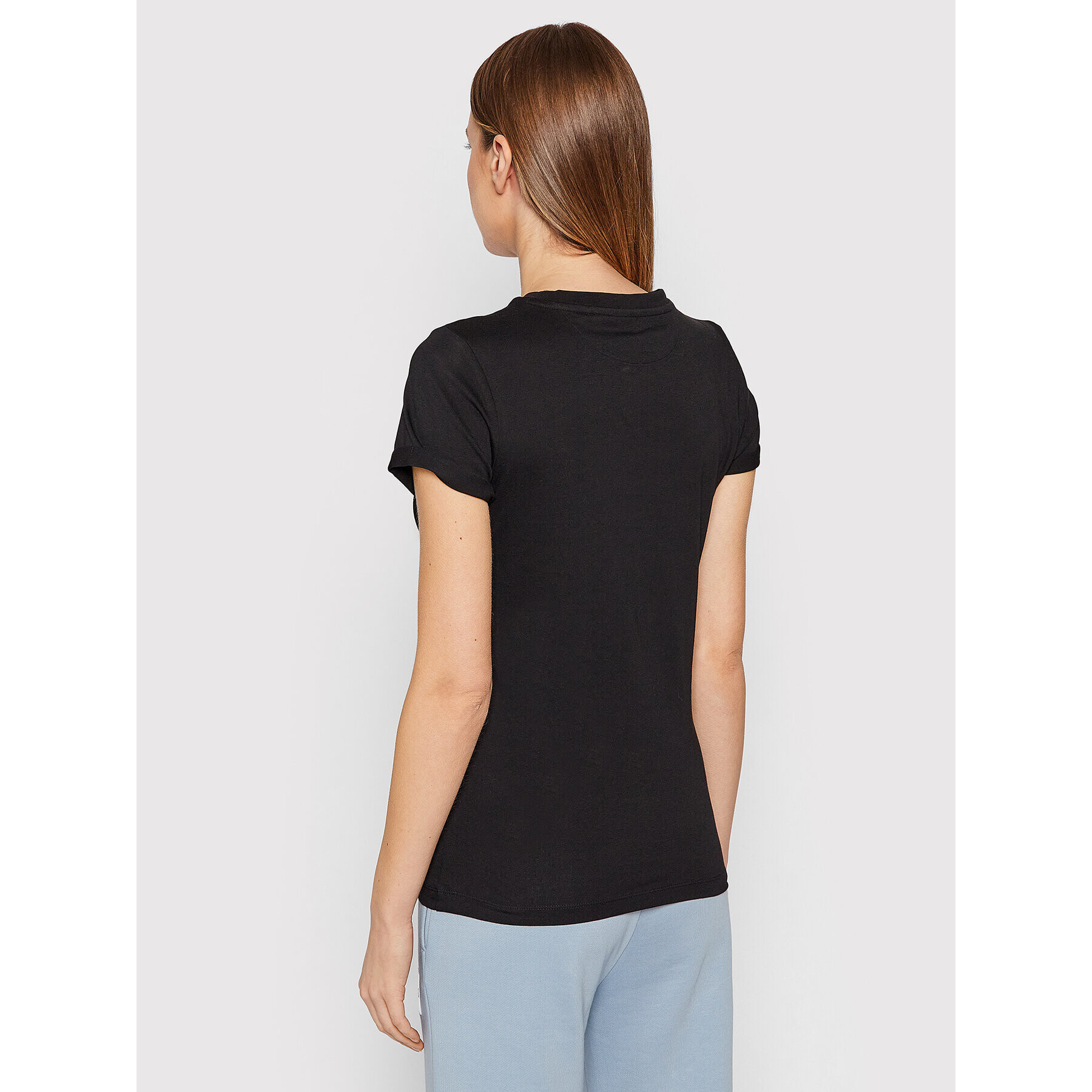 Hugo Тишърт Tee_Redlabel 50456008 Черен Slim Fit - Pepit.bg