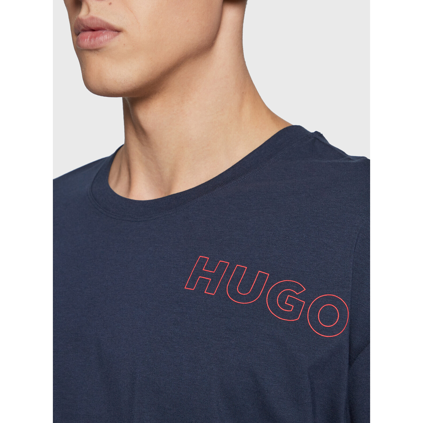 Hugo Тишърт Unite 50478916 Тъмносин Regular Fit - Pepit.bg