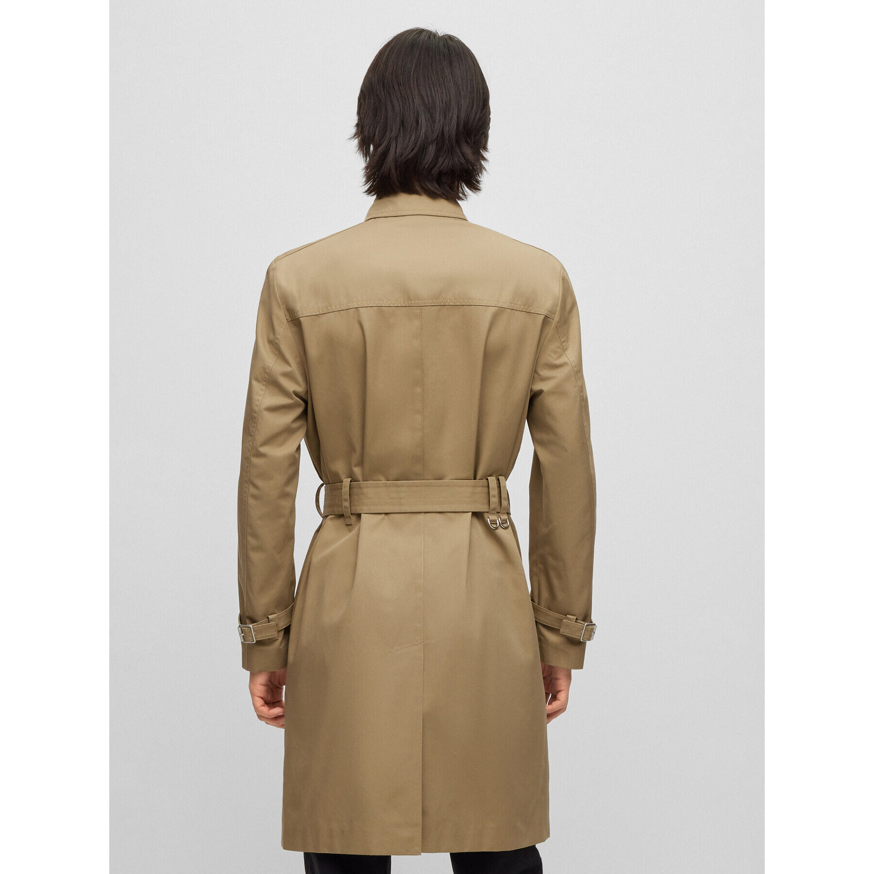 Hugo Тренч Maluks2341 50493354 Бежов Regular Fit - Pepit.bg