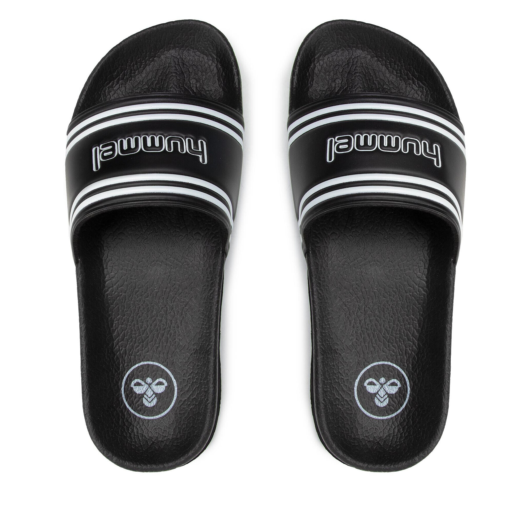 Hummel Чехли Pool Slide Retro 214760-2001 Черен - Pepit.bg