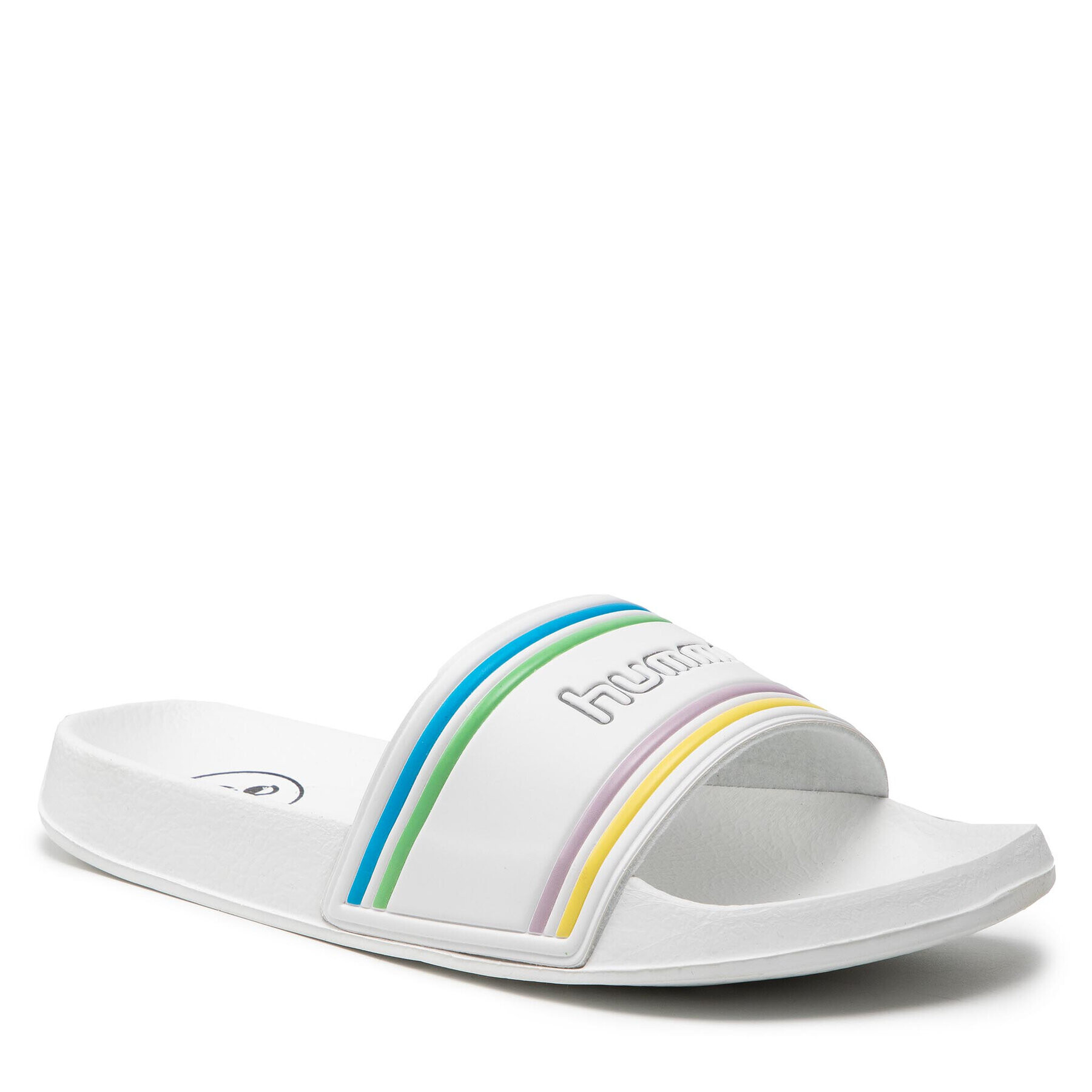 Hummel Чехли Pool Slide Retro 214760-9639 Бял - Pepit.bg