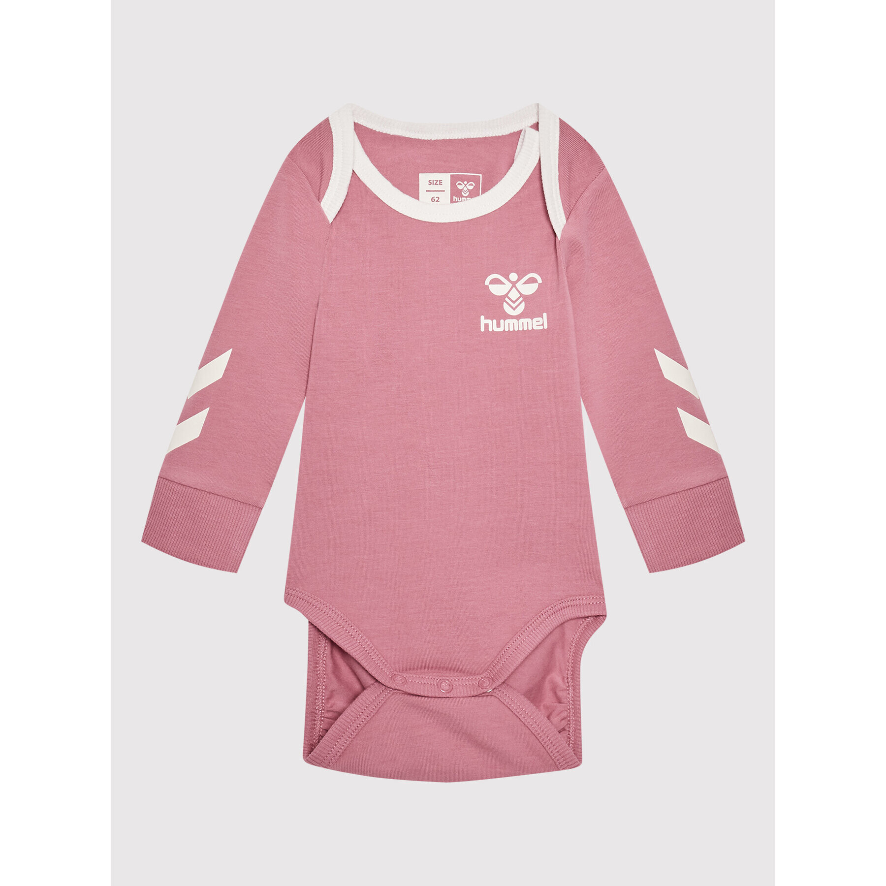 Hummel Детско боди Maule 214236 Розов Regular Fit - Pepit.bg