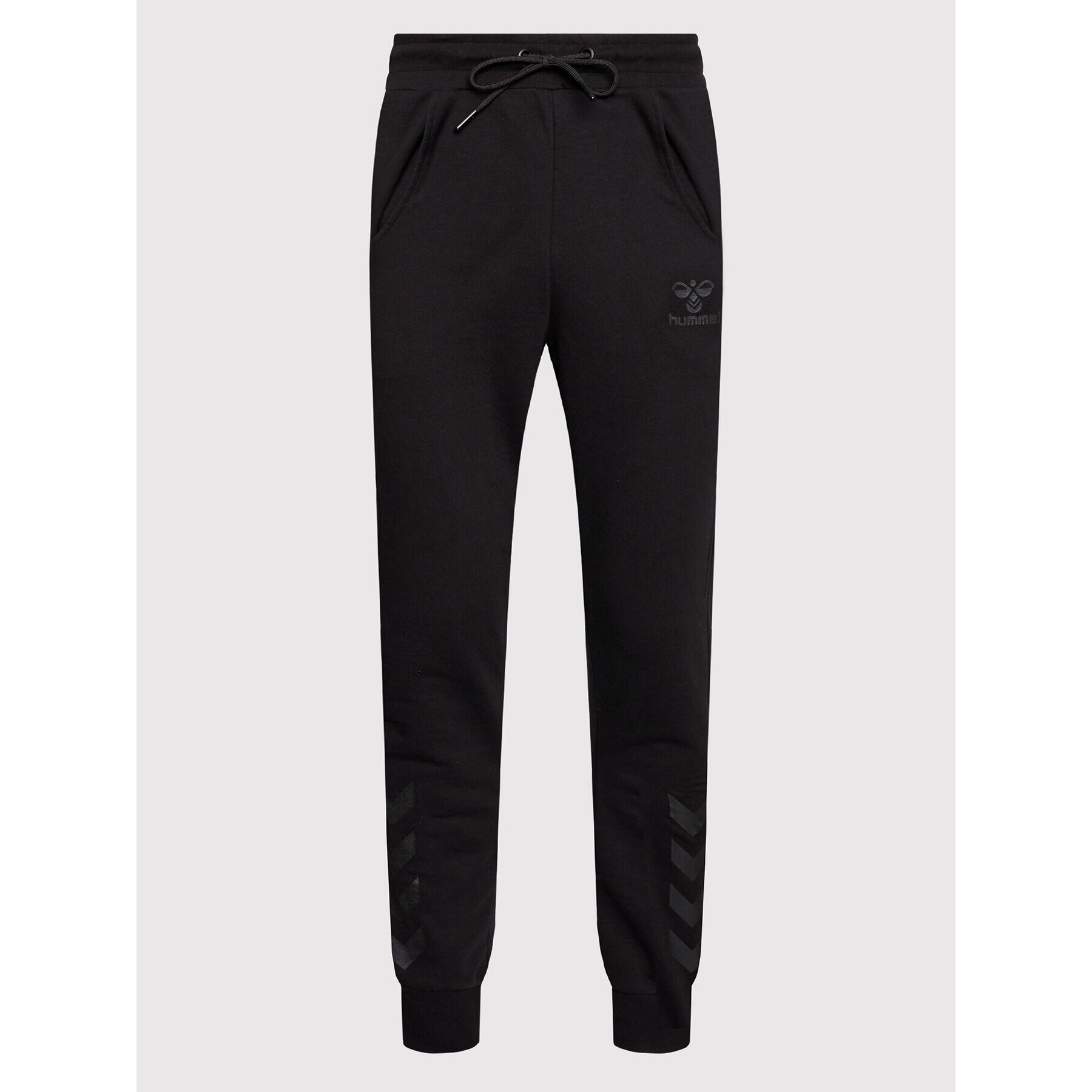 Hummel Долнище анцуг Isam 2.0 214336 Черен Regular Fit - Pepit.bg