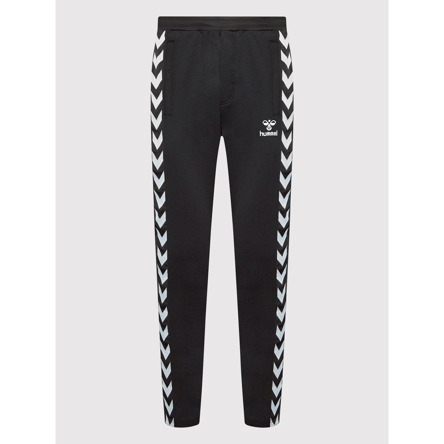 Hummel Долнище анцуг Nathan 2.0 211114 Черен Regular Fit - Pepit.bg