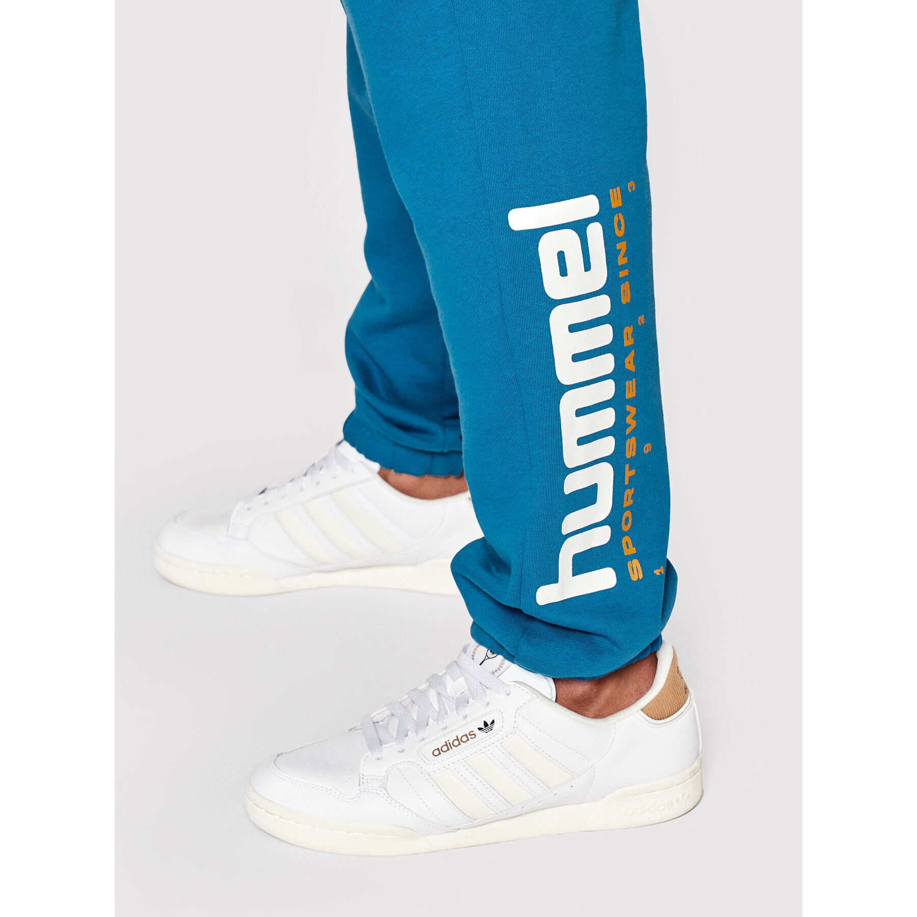 Hummel Долнище анцуг Unisex Manfred 213725 Син Regular Fit - Pepit.bg