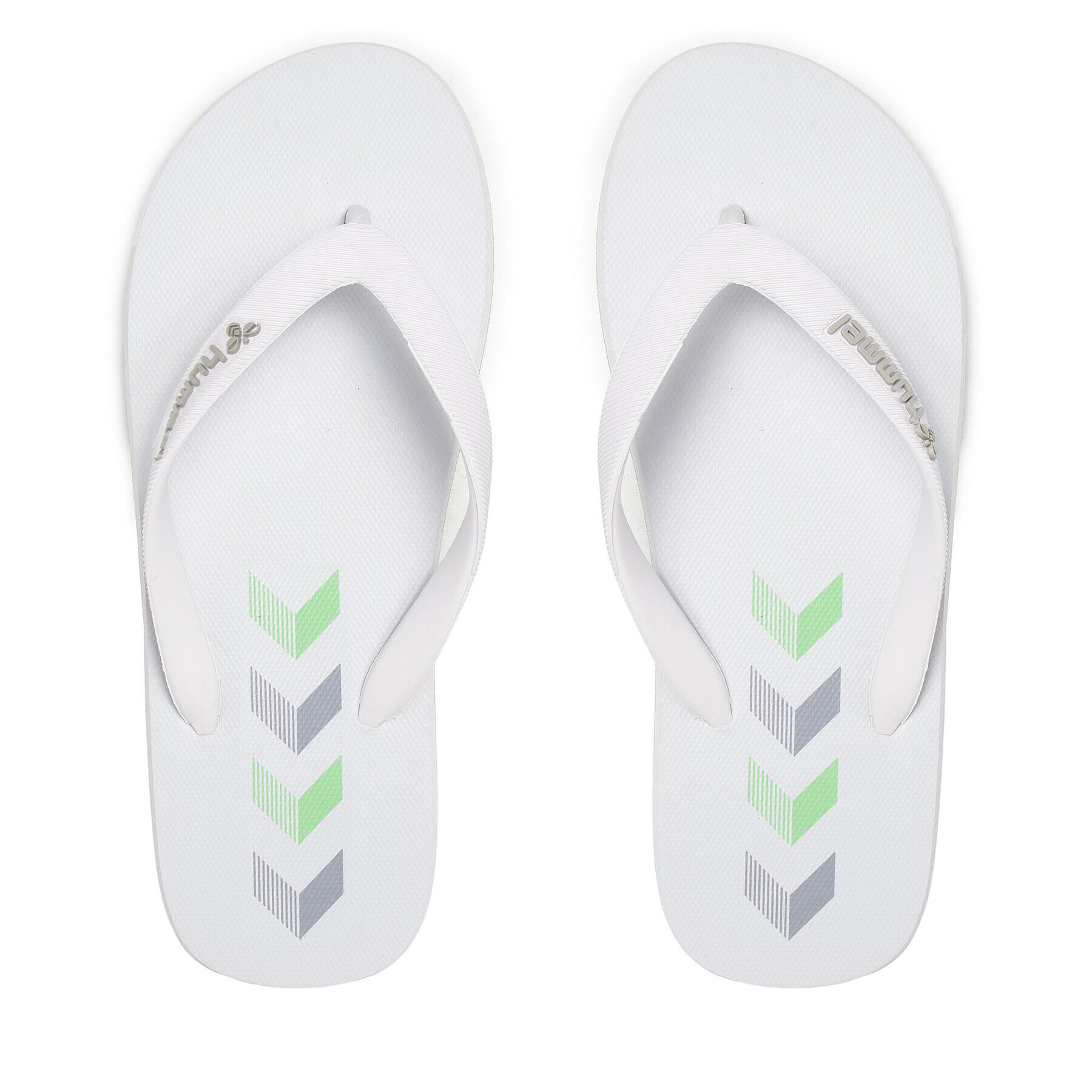 Hummel Джапанки Chevron Flip Flop 214039-9001 Бял - Pepit.bg