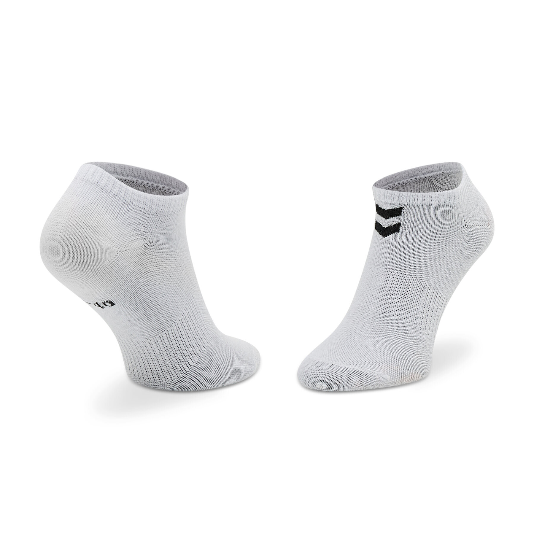 Hummel Комплект 6 чифта къси чорапи унисекс Chevron Ankle 213250-9034 Бял - Pepit.bg