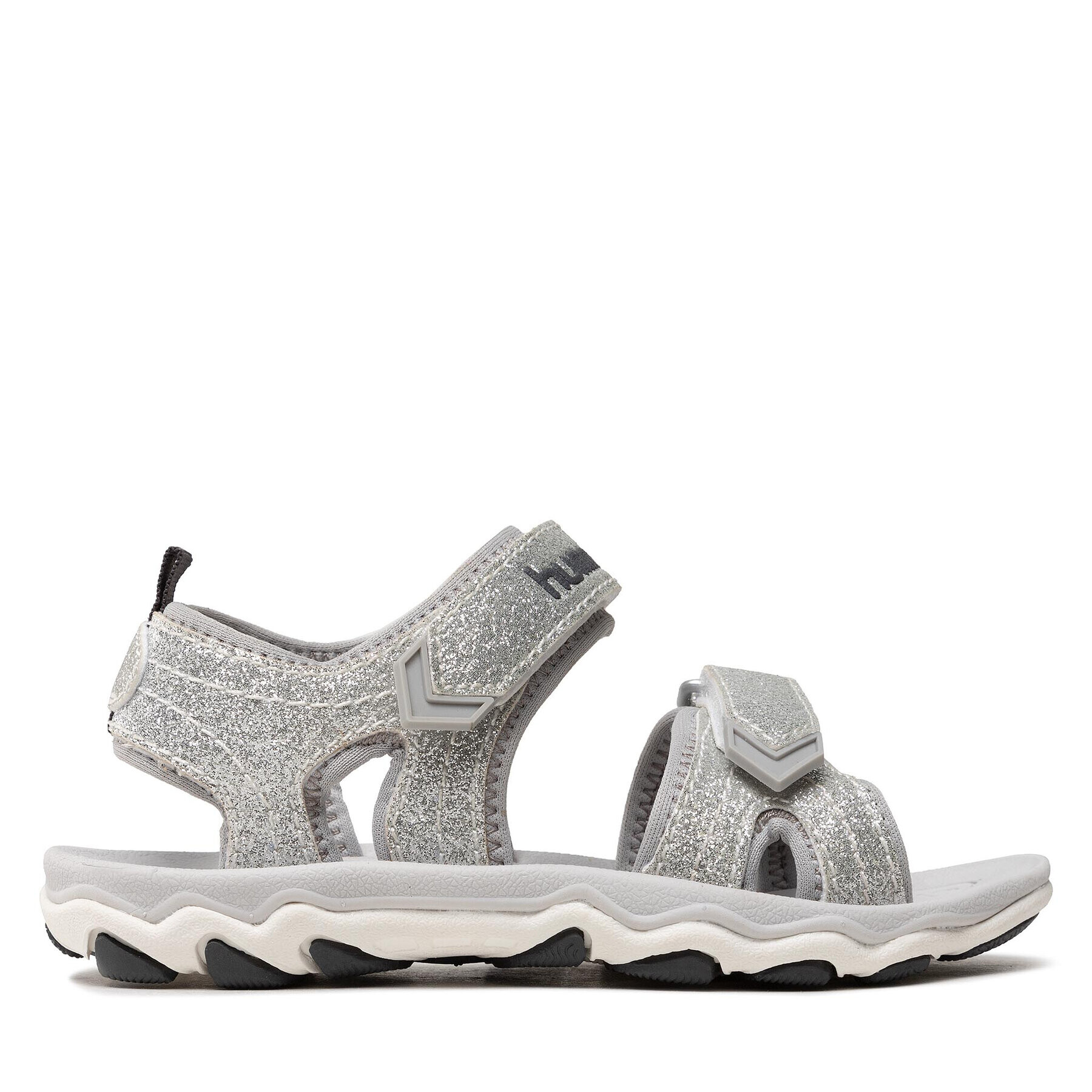 Hummel Сандали Sandal Glitter Jr 203306-1508 Сребрист - Pepit.bg