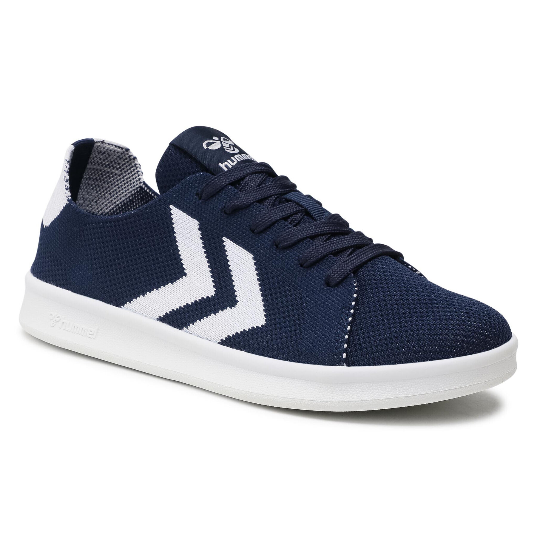 Hummel Сникърси Busan Knit 211897-1009 Тъмносин - Pepit.bg