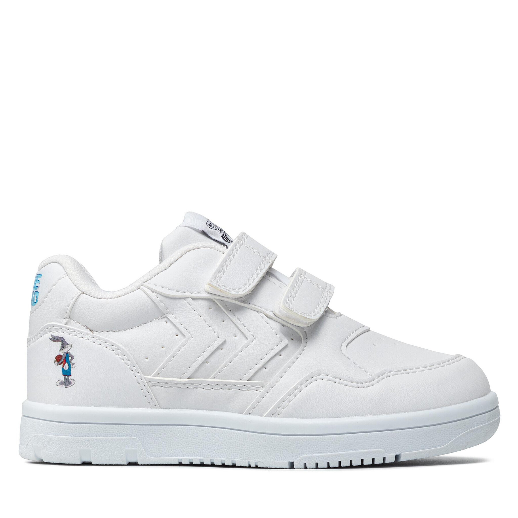 Hummel Сникърси Camden Jr 215990-9001 Бял - Pepit.bg