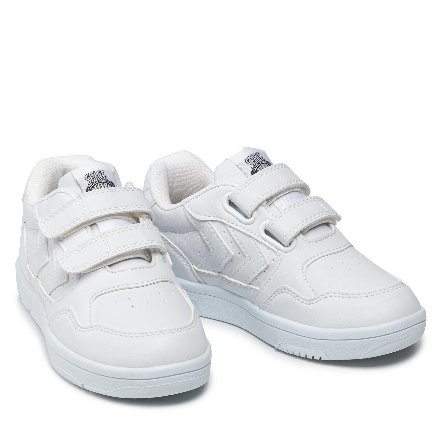 Hummel Сникърси Camden Jr 215990-9001 Бял - Pepit.bg