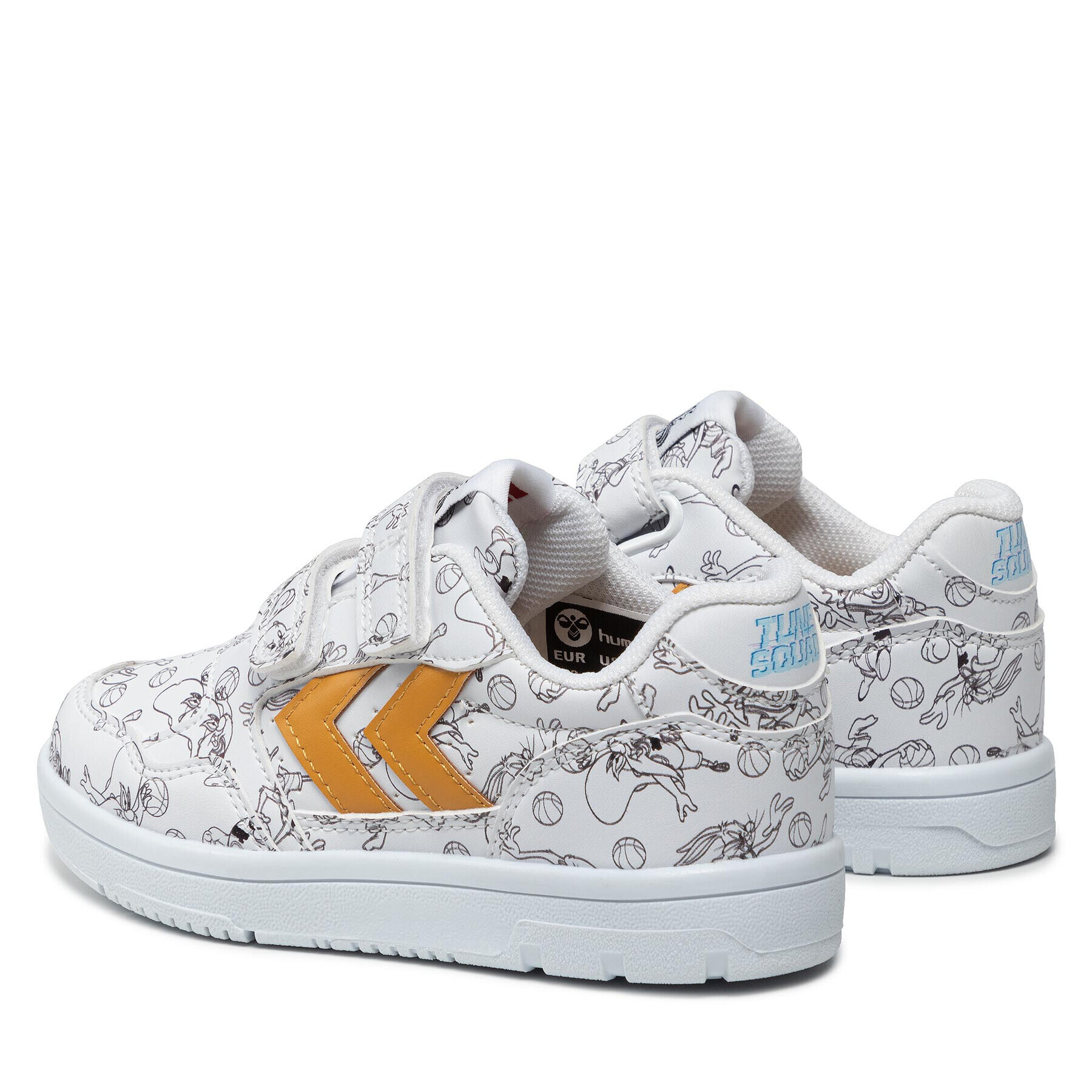 Hummel Сникърси Camden Jr 215990-9233 Бял - Pepit.bg