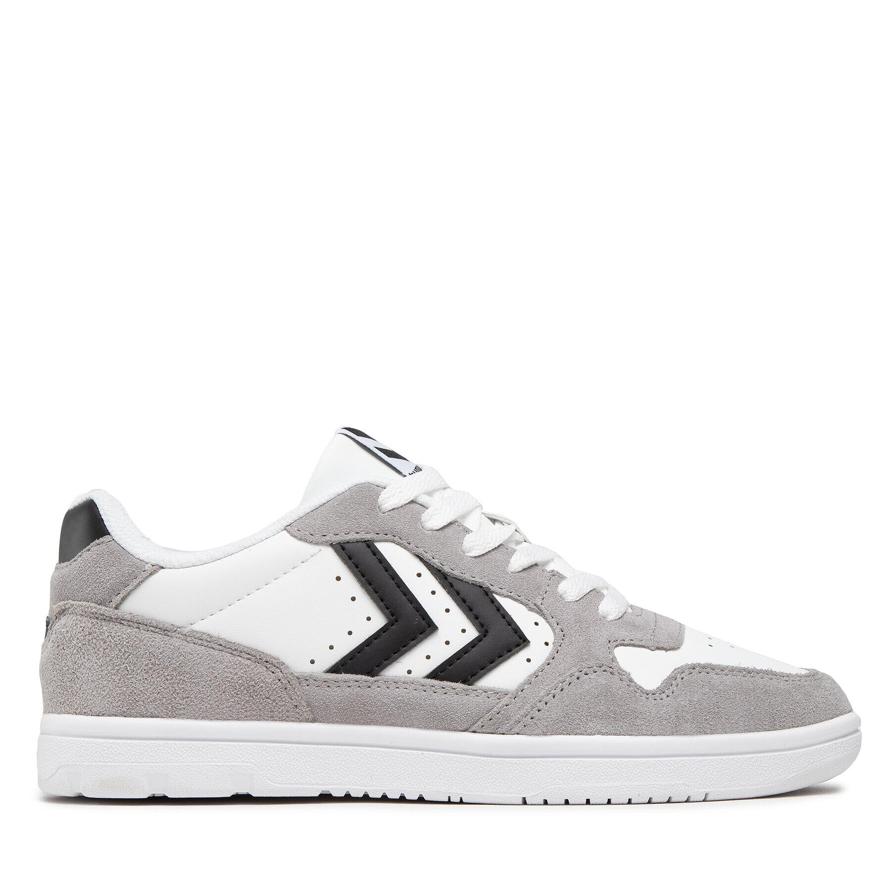 Hummel Сникърси Camden Mixed 213814-9034 Бял - Pepit.bg
