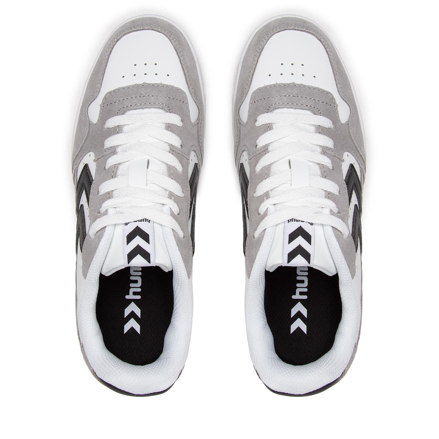 Hummel Сникърси Camden Mixed 213814-9034 Бял - Pepit.bg