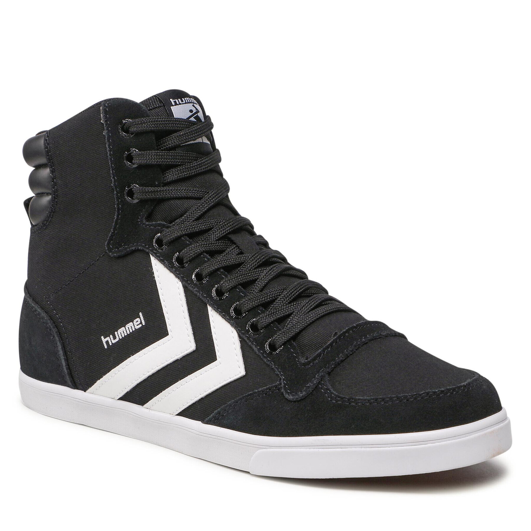 Hummel Сникърси Slimmer Stadil High 63511-2113 Черен - Pepit.bg