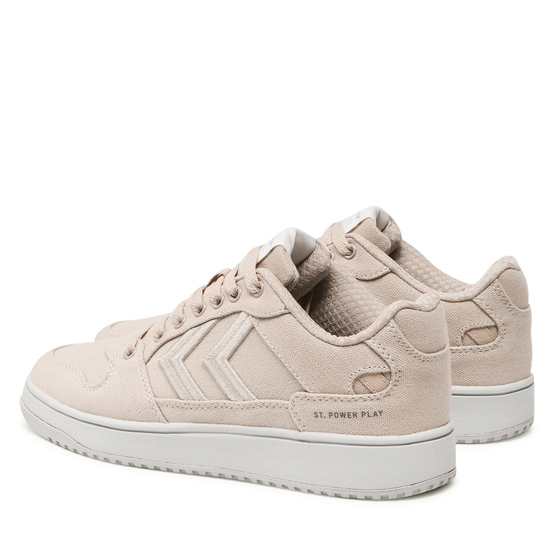 Hummel Сникърси St. Power Play Canvas 214806-1923 Бежов - Pepit.bg
