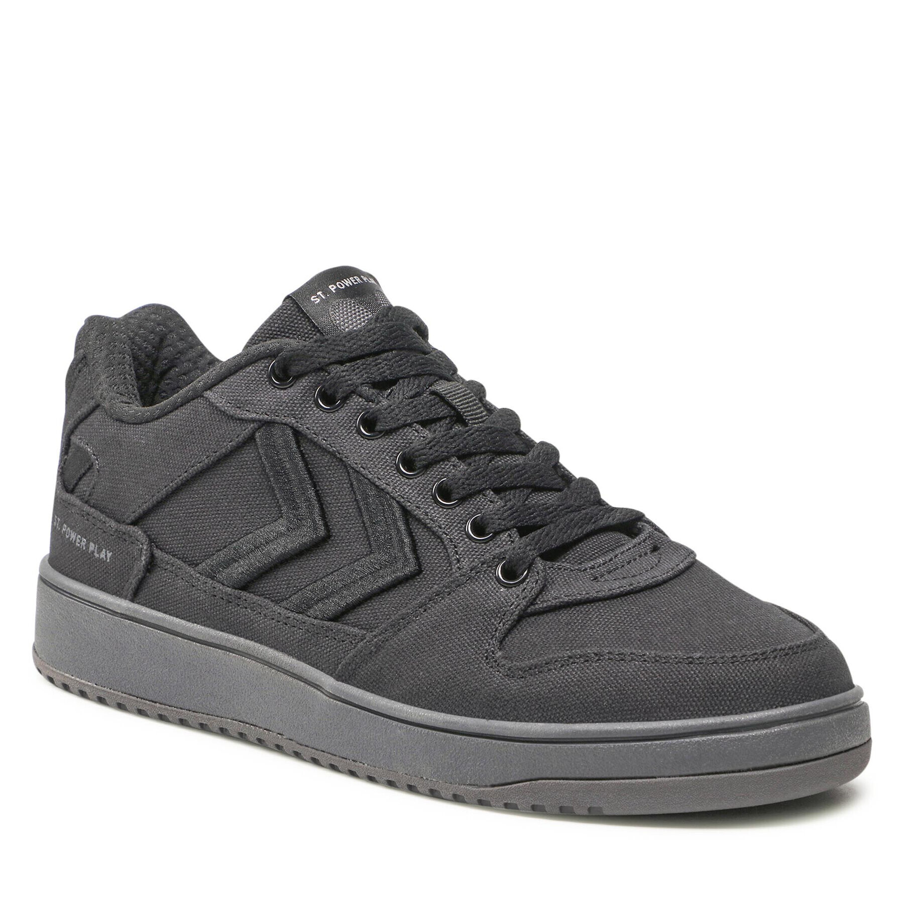 Hummel Сникърси St. Power Play Canvas 214806-2093 Черен - Pepit.bg