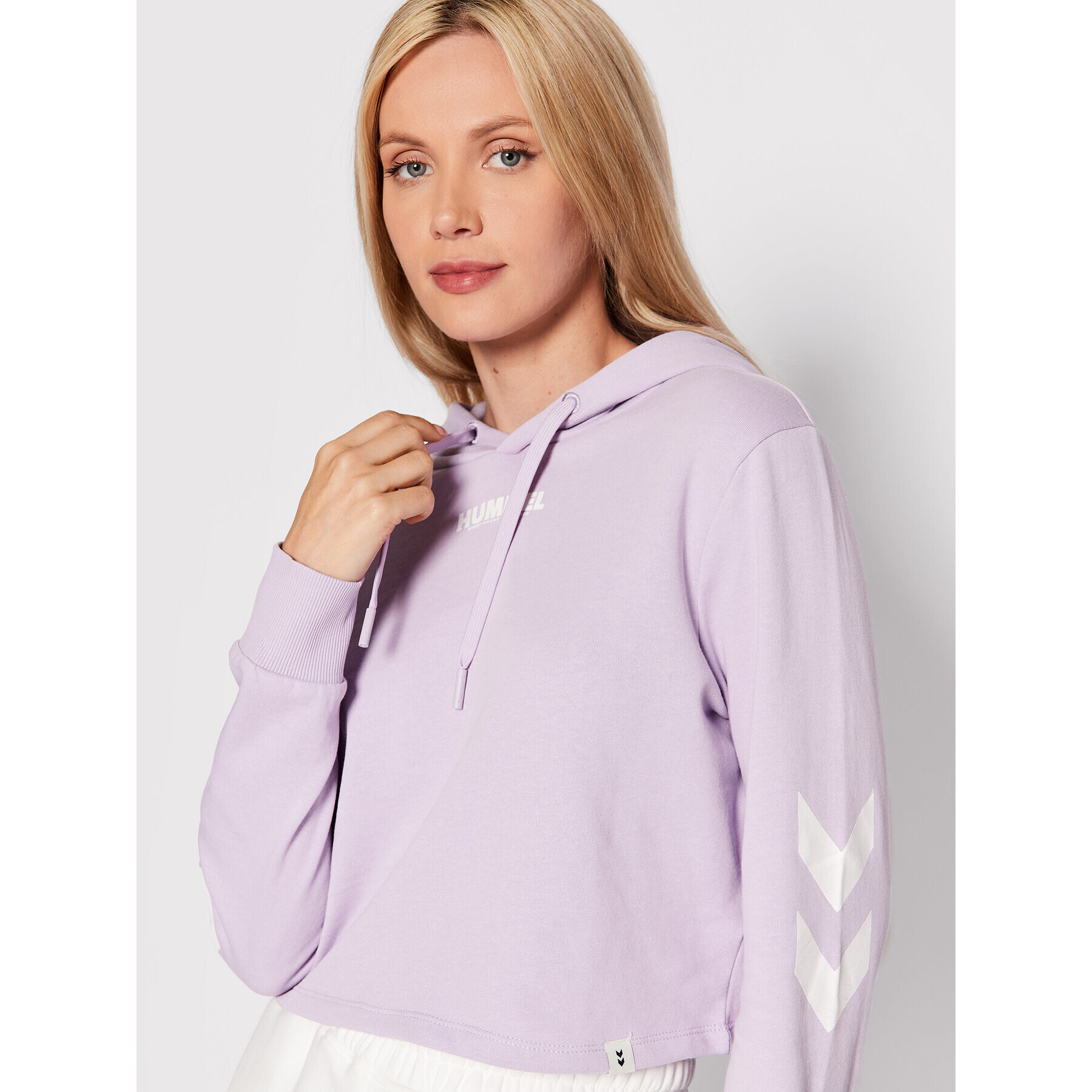 Hummel Суитшърт 212561 Виолетов Regular Fit - Pepit.bg