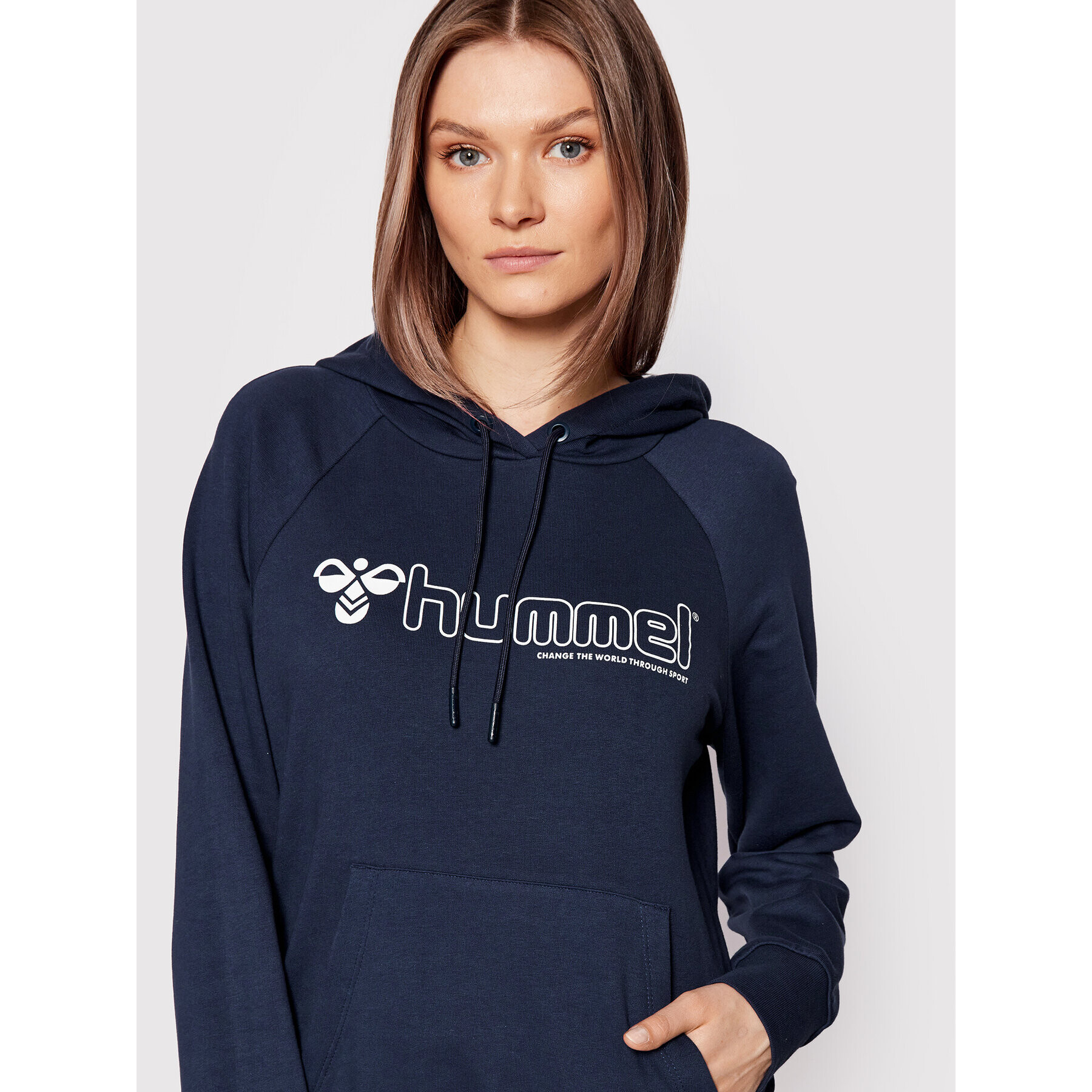 Hummel Суитшърт Inoni 2.0 214327 Тъмносин Regular Fit - Pepit.bg