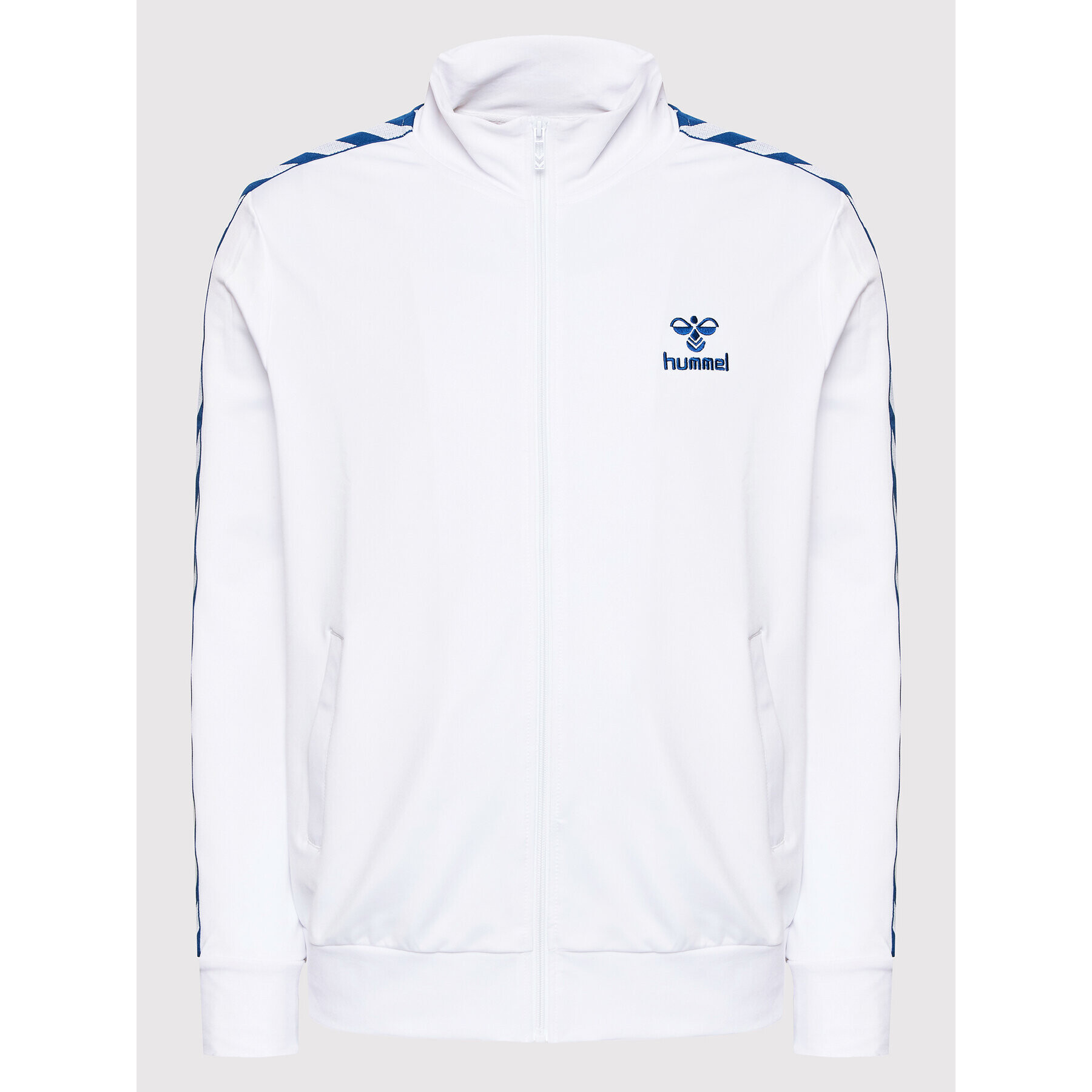 Hummel Суитшърт Nathan 2.0 211113 Бял Regular Fit - Pepit.bg
