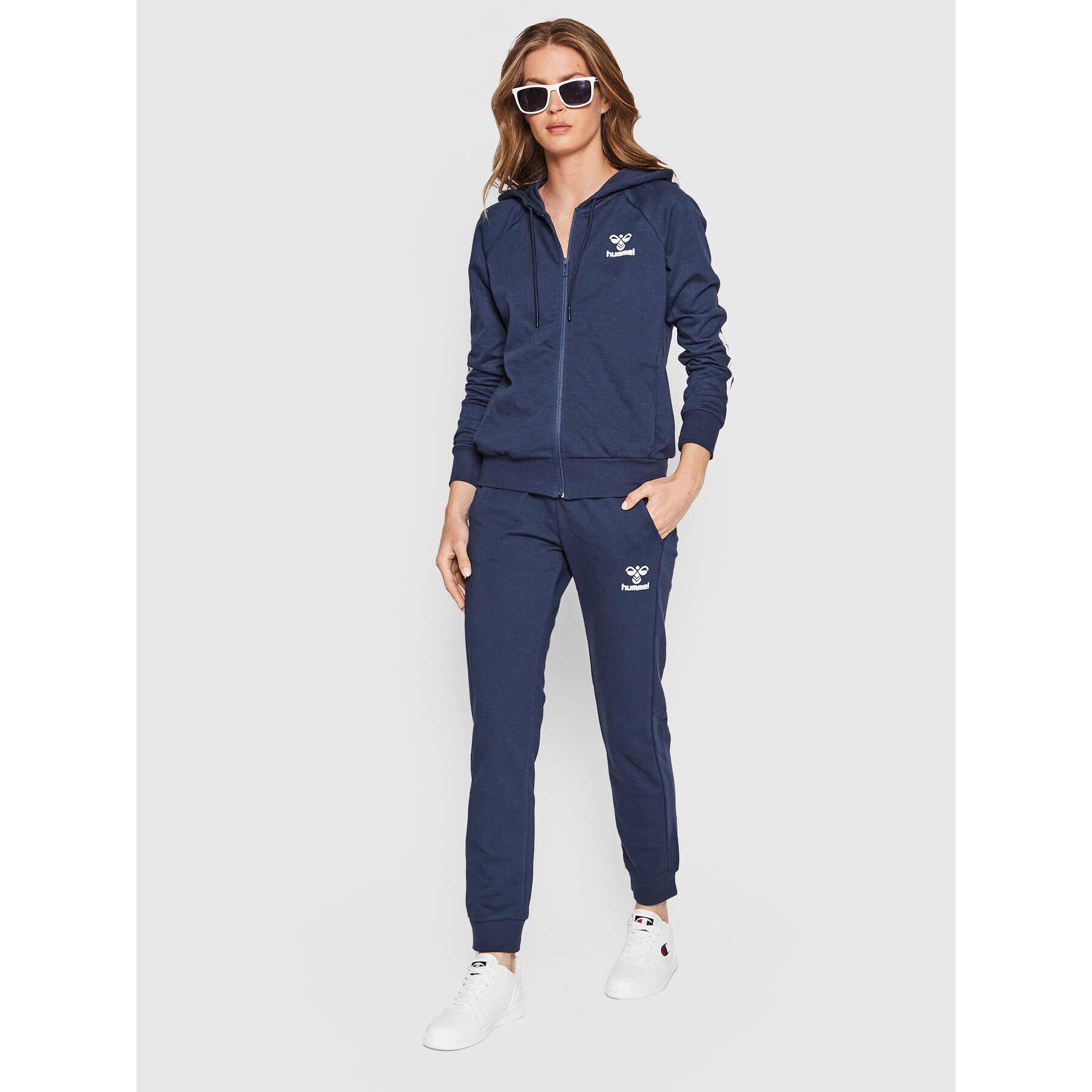 Hummel Суитшърт Noni 2.0 214328 Тъмносин Regular Fit - Pepit.bg