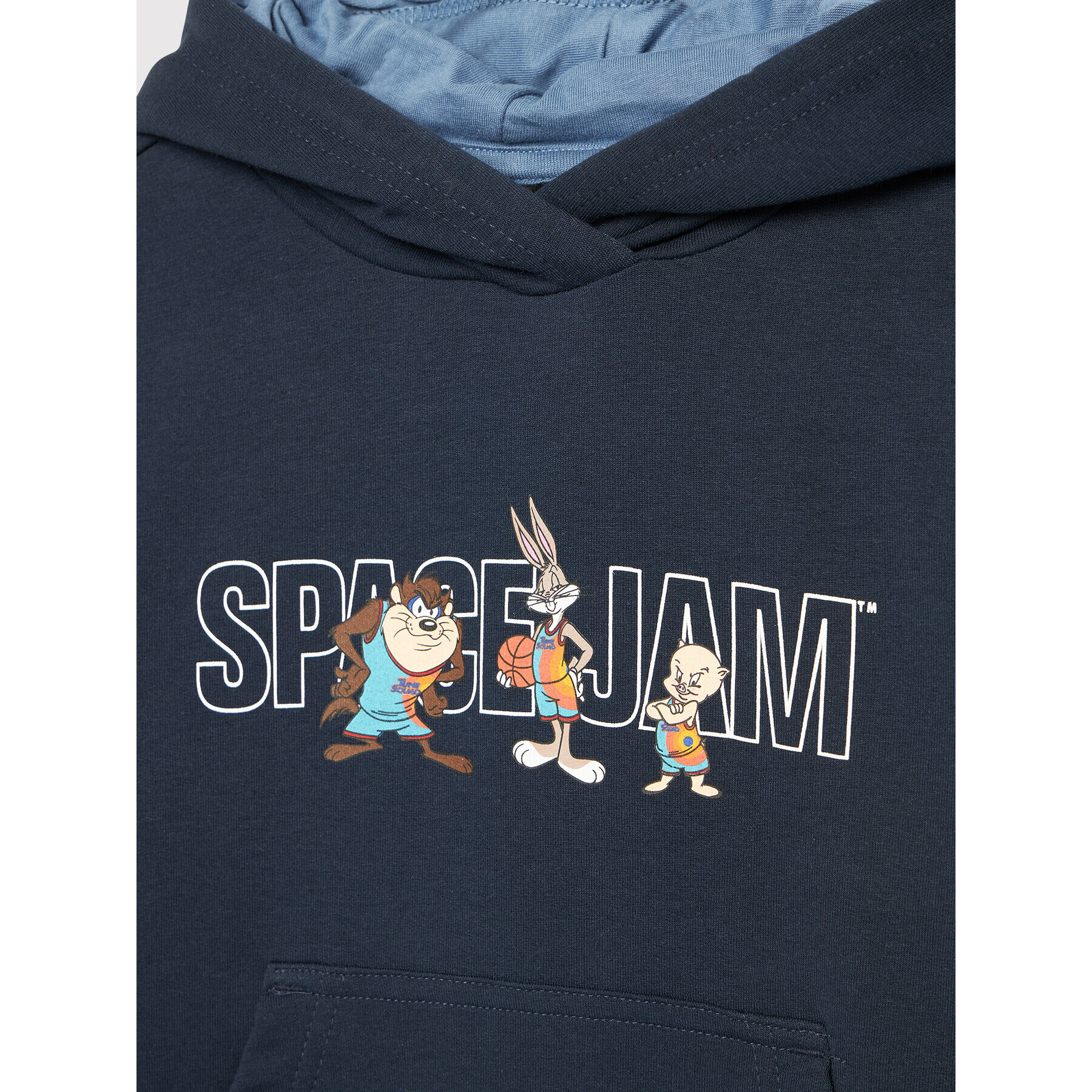 Hummel Суитшърт SPACE JAM Cuatro 215873 Тъмносин Regular Fit - Pepit.bg