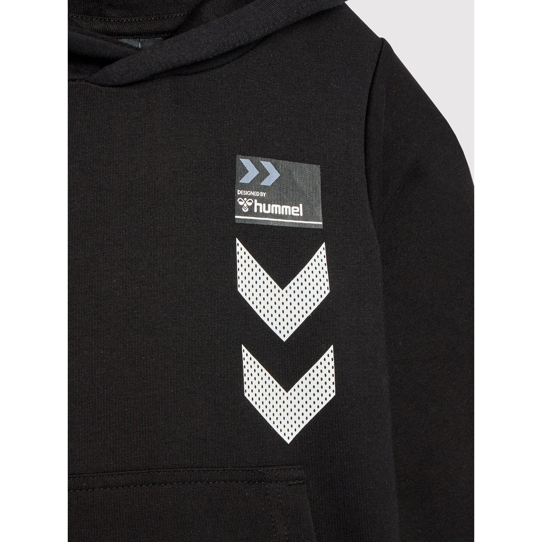 Hummel Суитшърт Wimb 215206 Черен Regular Fit - Pepit.bg