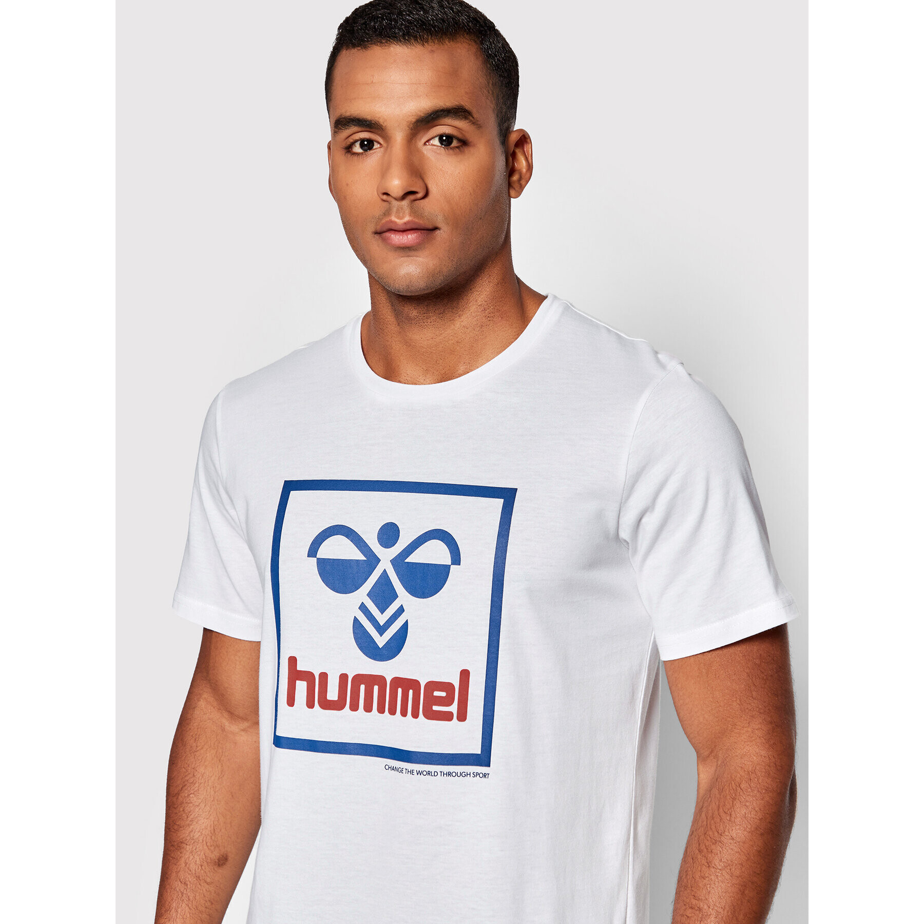 Hummel Тишърт 2.0 214331 Бял Regular Fit - Pepit.bg