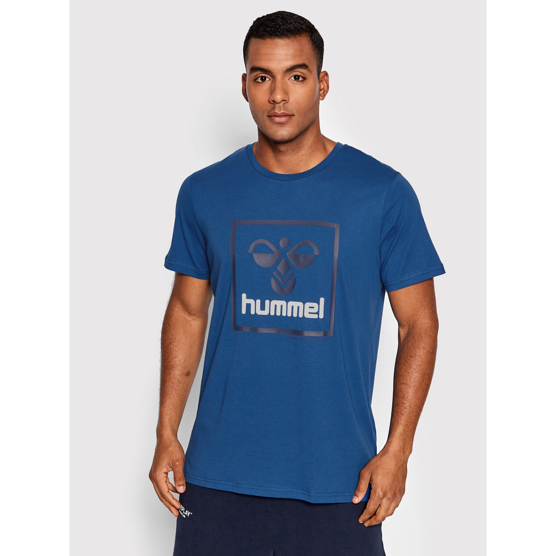 Hummel Тишърт 2.0 214331 Син Regular Fit - Pepit.bg
