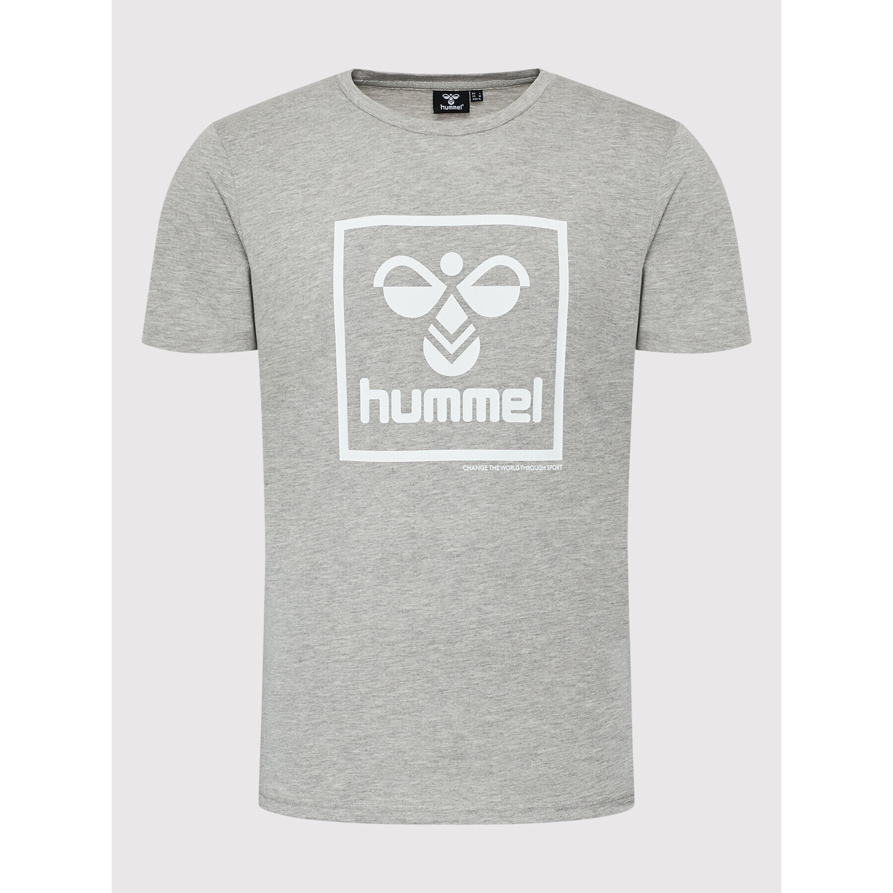 Hummel Тишърт 2.0 214331 Сив Regular Fit - Pepit.bg