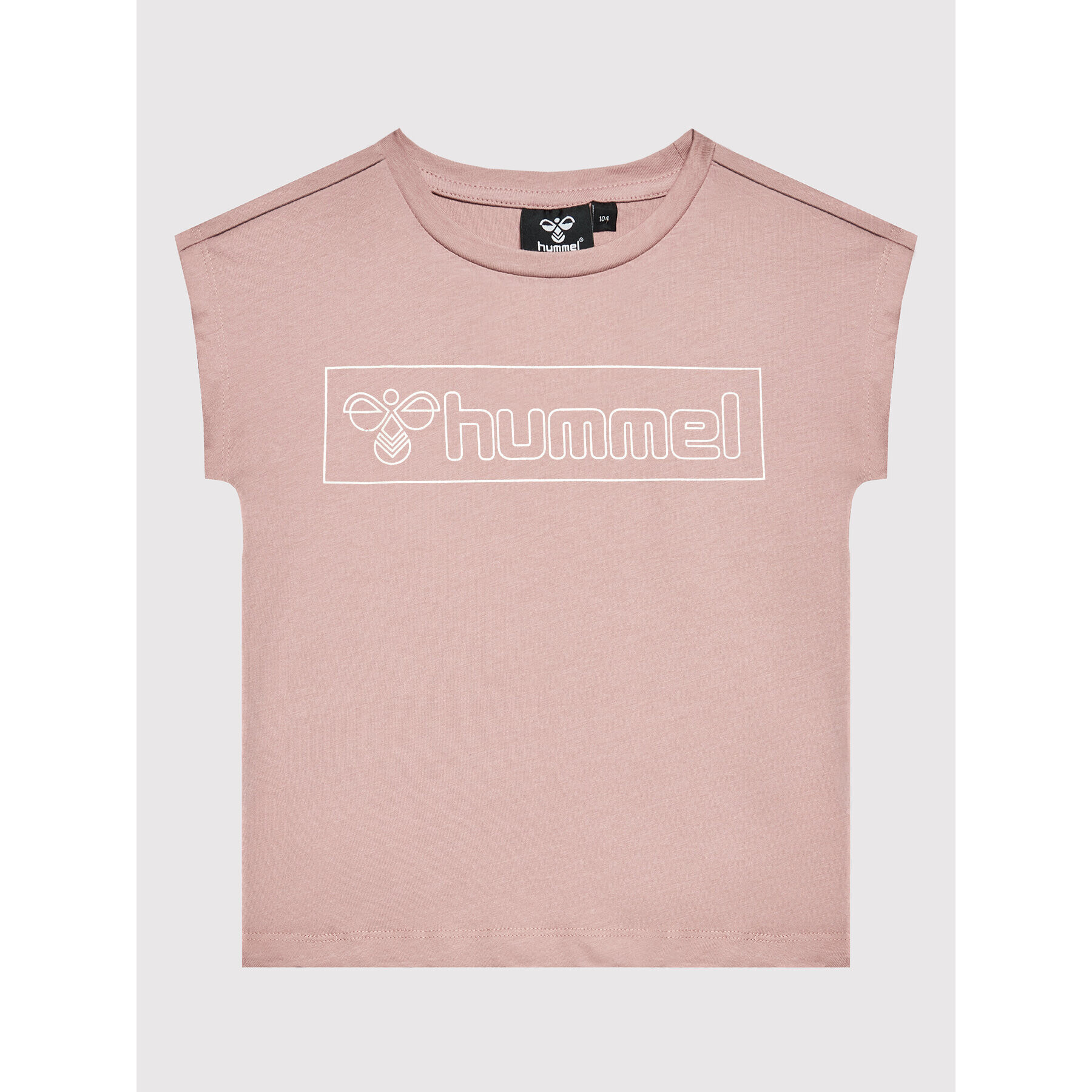 Hummel Тишърт Boxline 213375 Розов Regular Fit - Pepit.bg