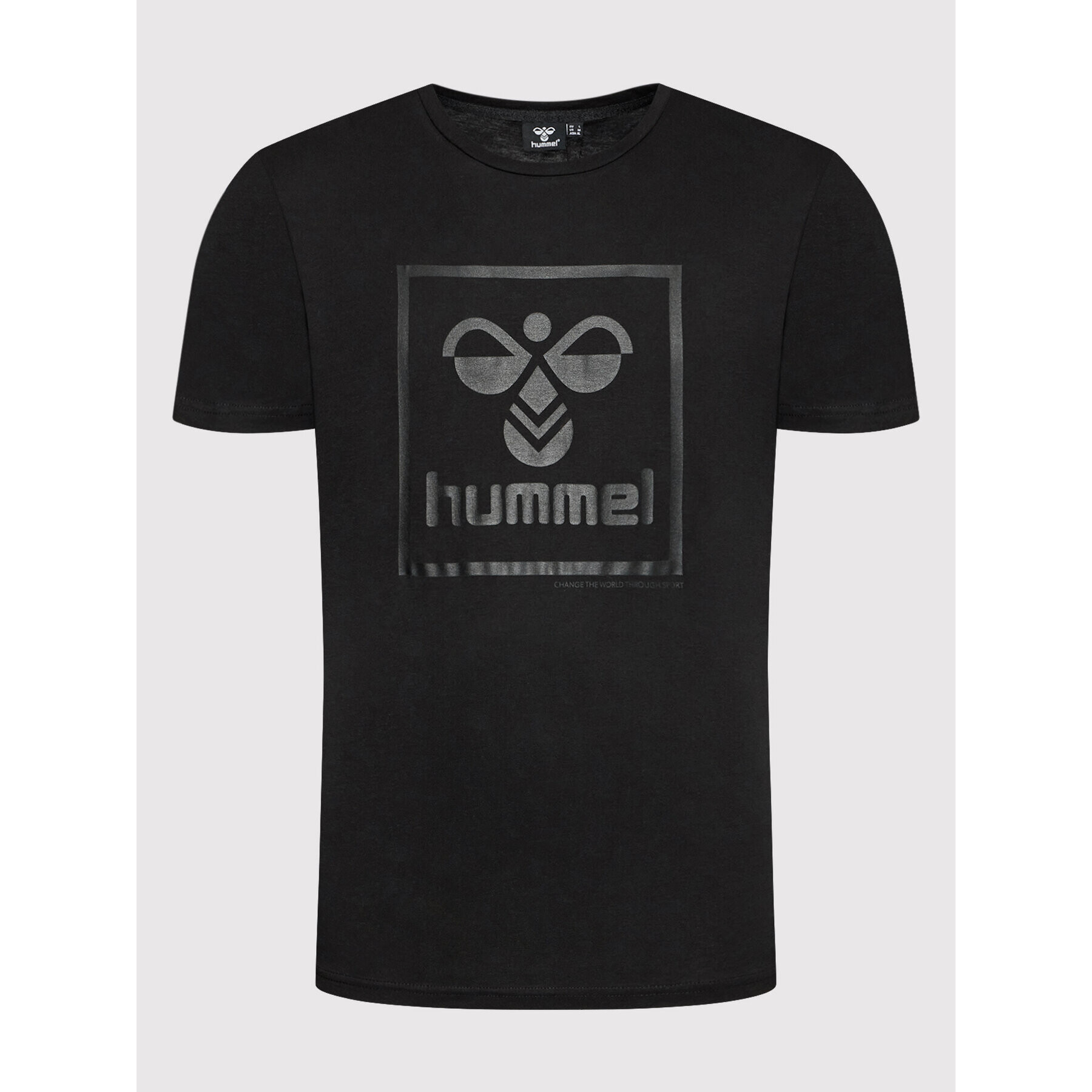 Hummel Тишърт Isam 2.0 214331 Черен Regular Fit - Pepit.bg