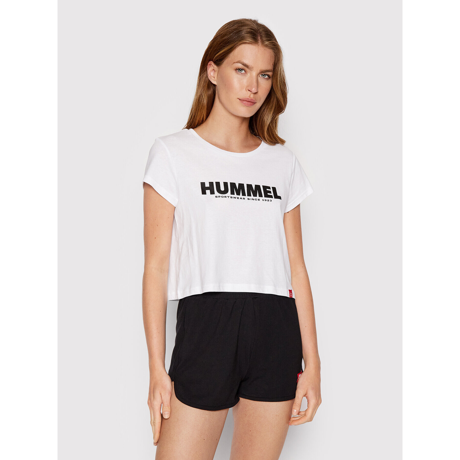 Hummel Тишърт Legacy 212560 Бял Relaxed Fit - Pepit.bg